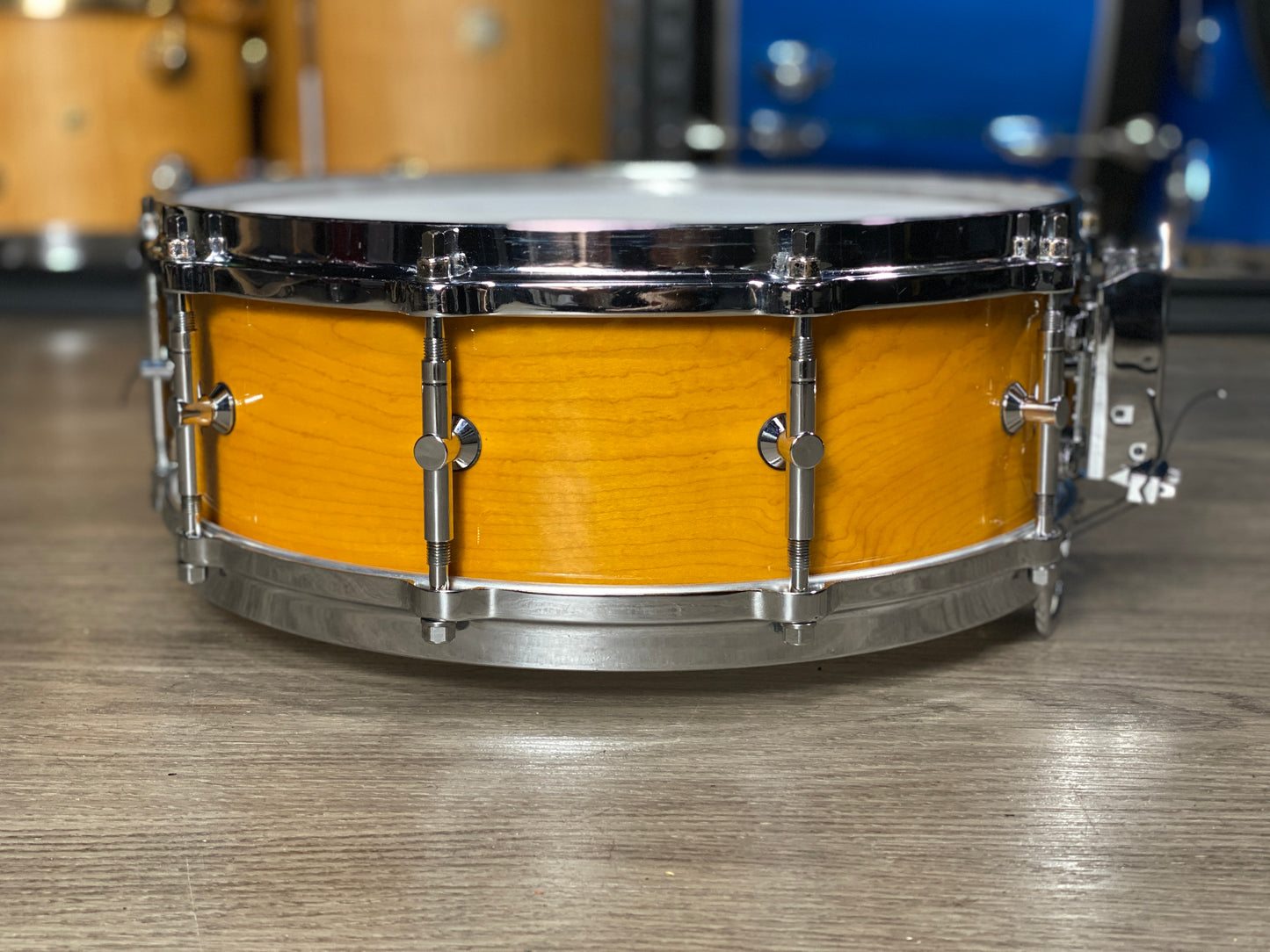 Tama 5x14 SM645 Artwood Solid Maple Snare Drum 1980s