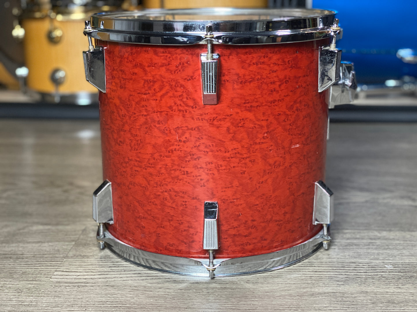 Tama 12x13 Rockstar RM Rack Tom Drum Gravure Cherry Wine