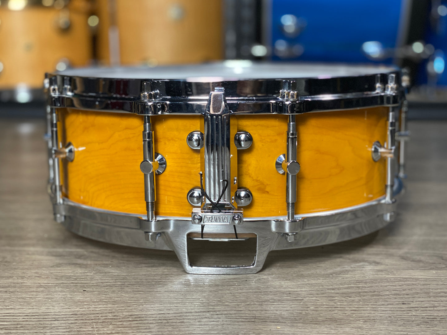 Tama 5x14 SM645 Artwood Solid Maple Snare Drum 1980s
