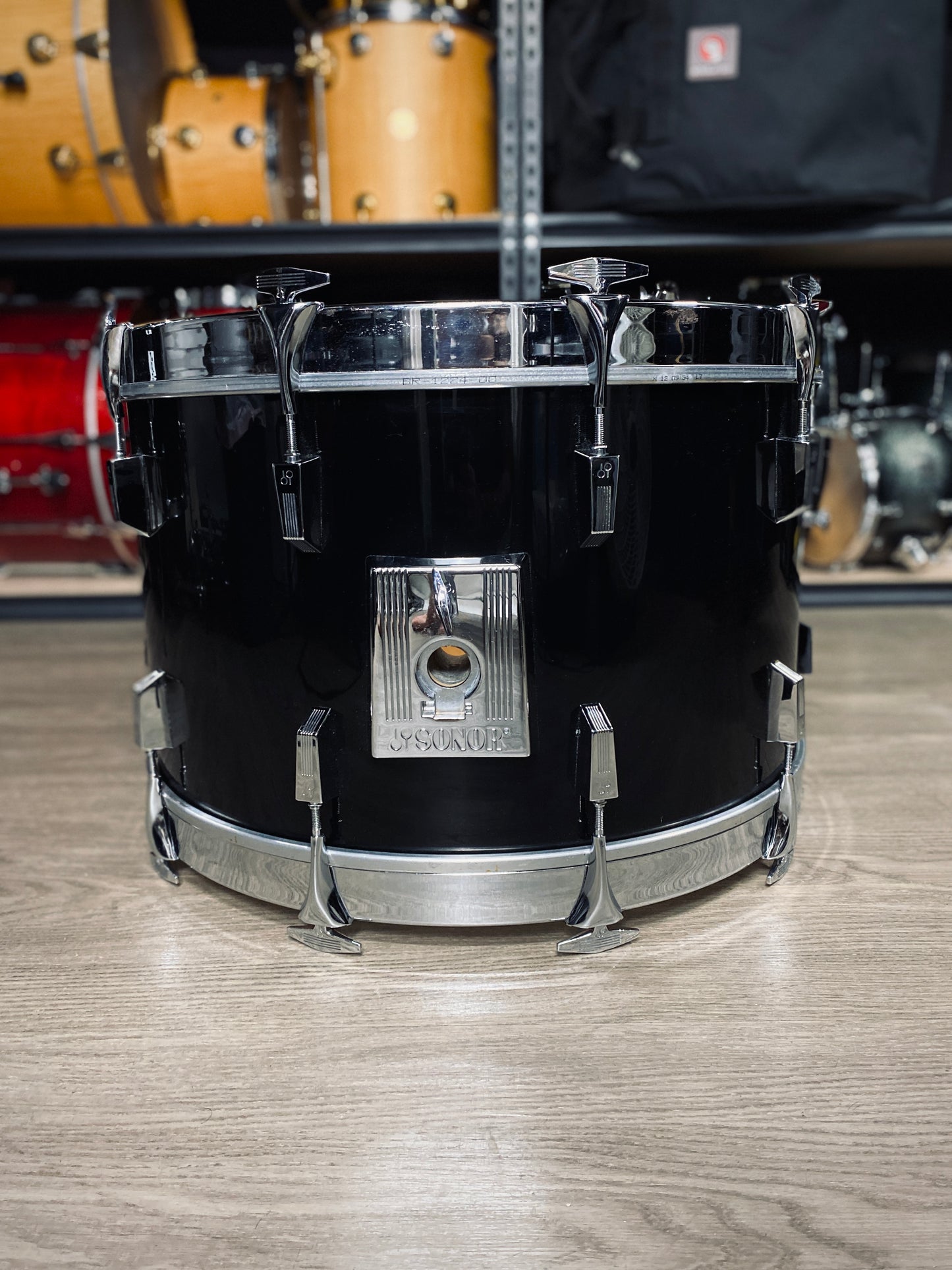 Sonor Phonic Drum Kit – 1980s Black (9-Ply Beechwood Shells)