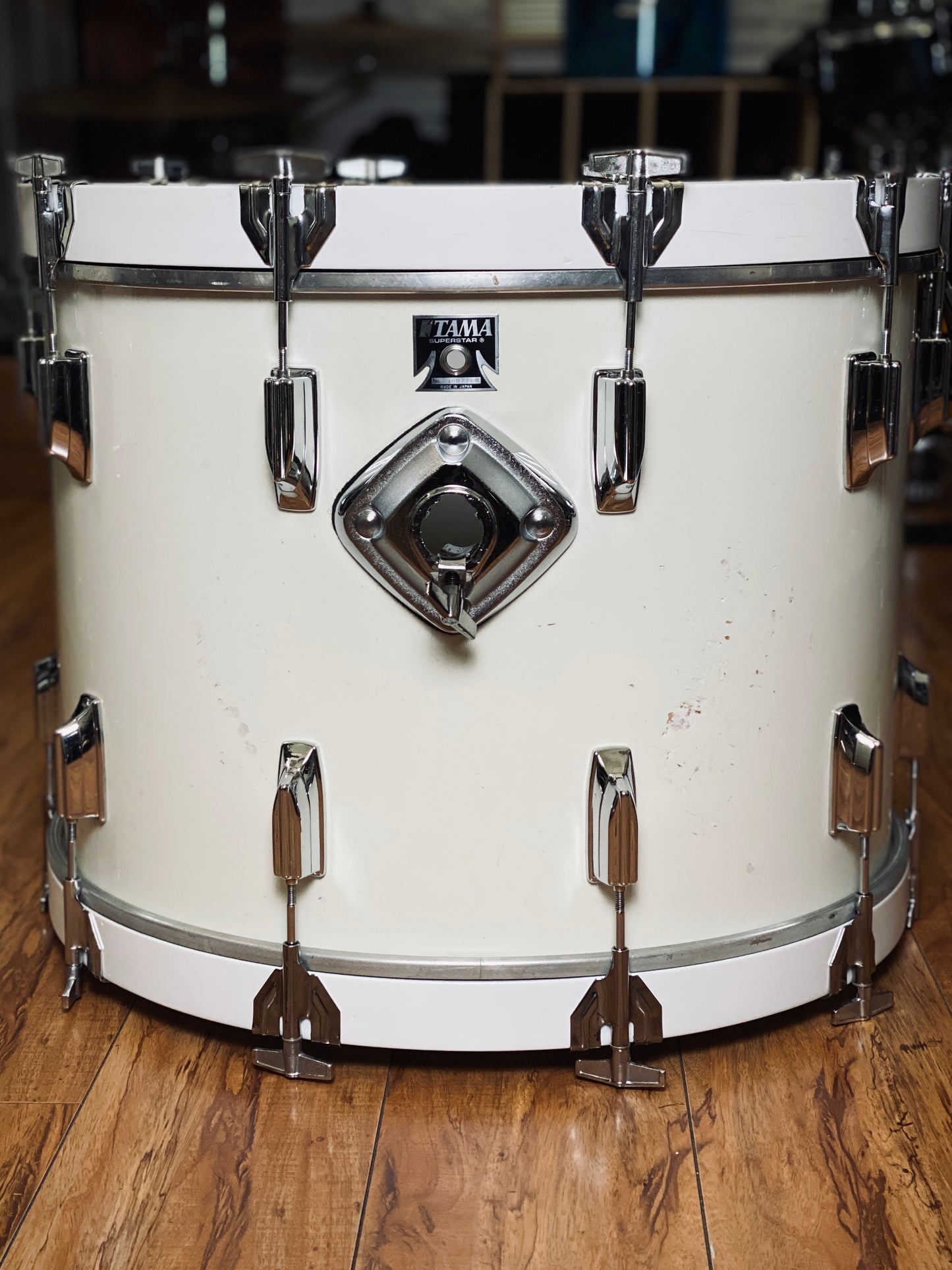 Tama Superstar Drum Kit – Piano White (1986)