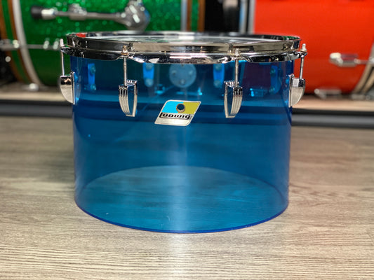 Ludwig 10x14 Vistalite Concert Tom Blue - 1970s