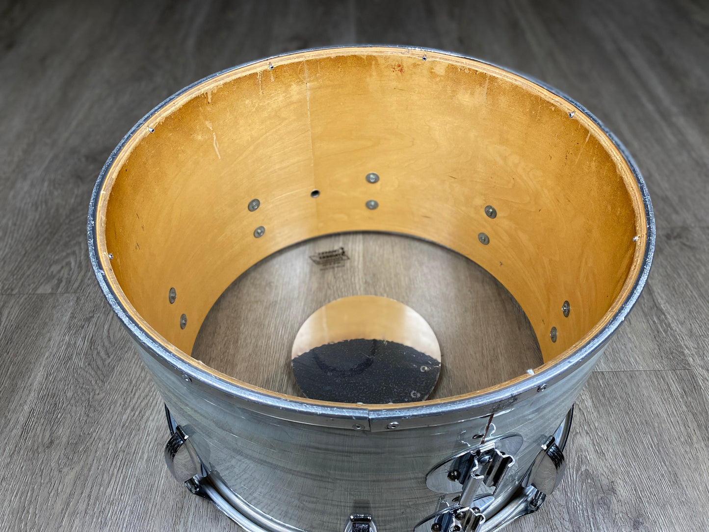 Ludwig 10x16 No. 700 Timp-Tom Drum 1970s White Marine Pearl