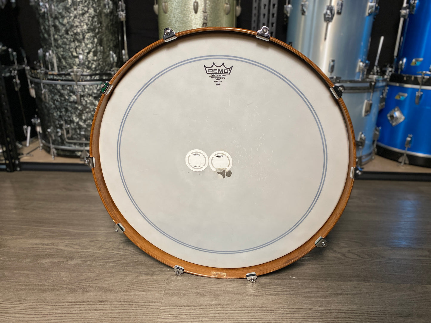 Orange County Custom Drum Kit 14/16/18/26 - Green Sparkle