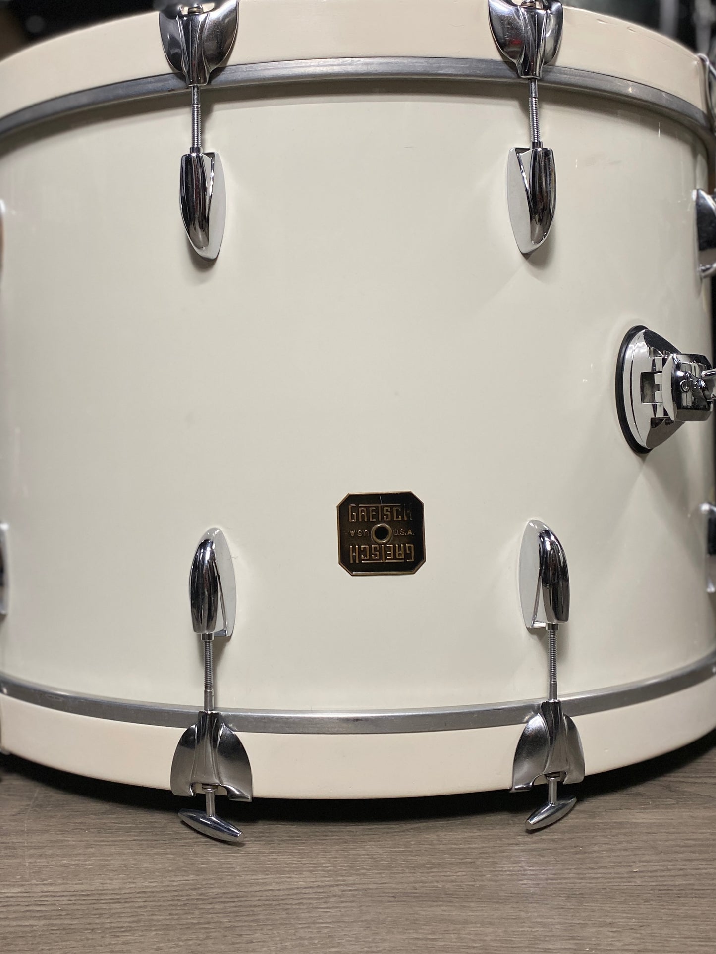Gretsch USA Drum Set – White Nitron (Early 1980s)