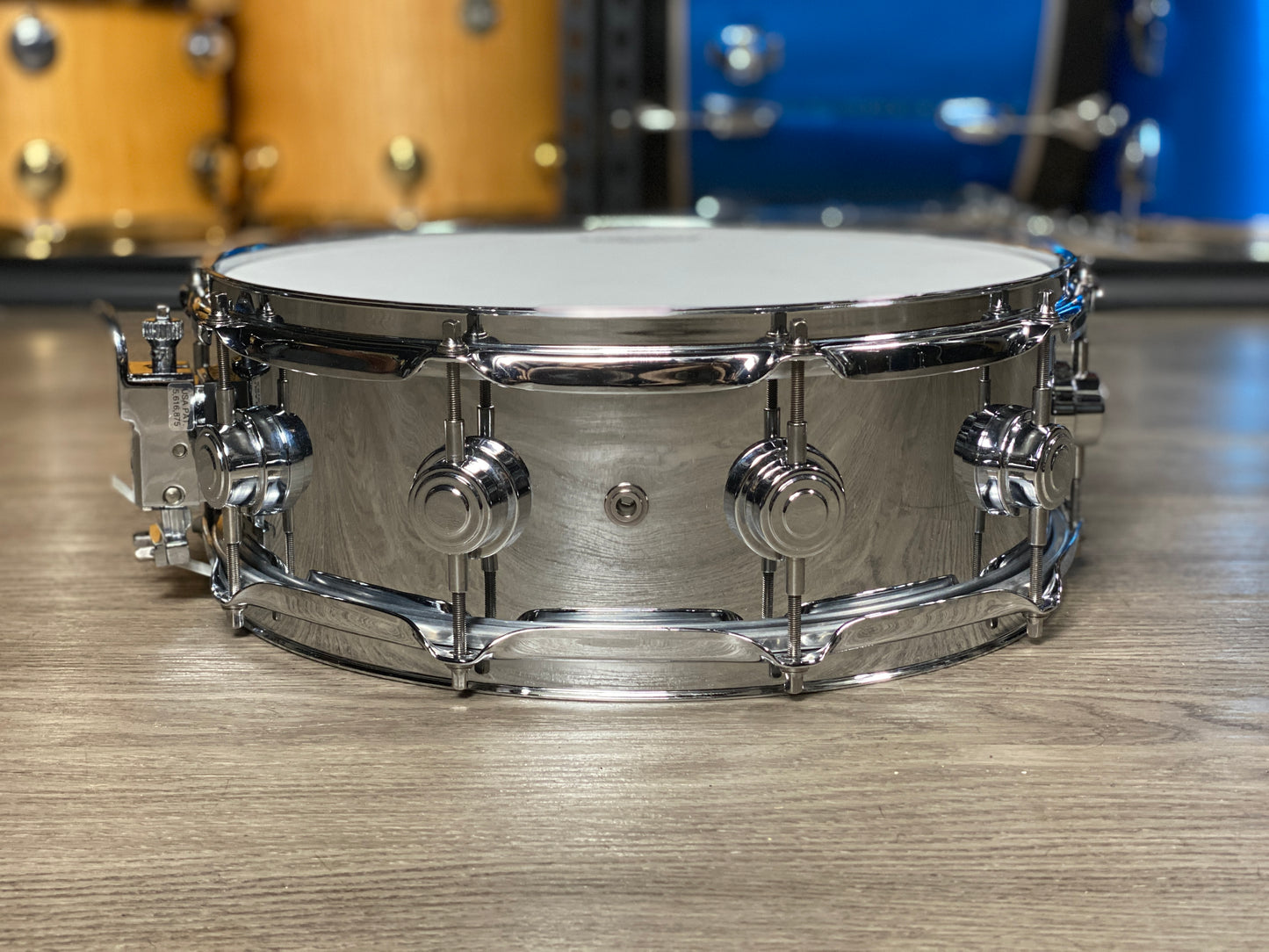 DW Collectors 5x14 Chrome Over Brass Snare – 1998