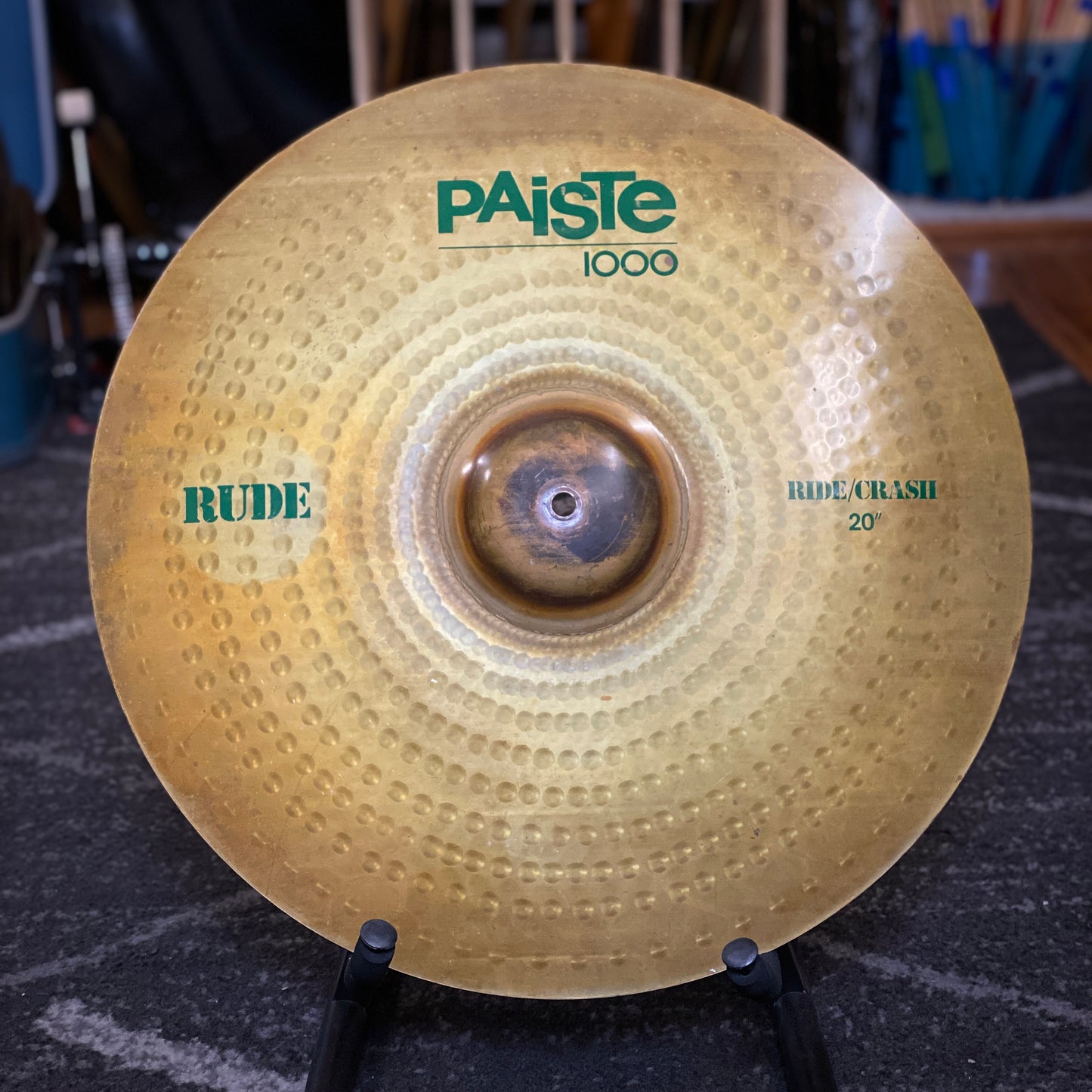 Paiste 1000 20” Rude Ride/Crash Cymbal
