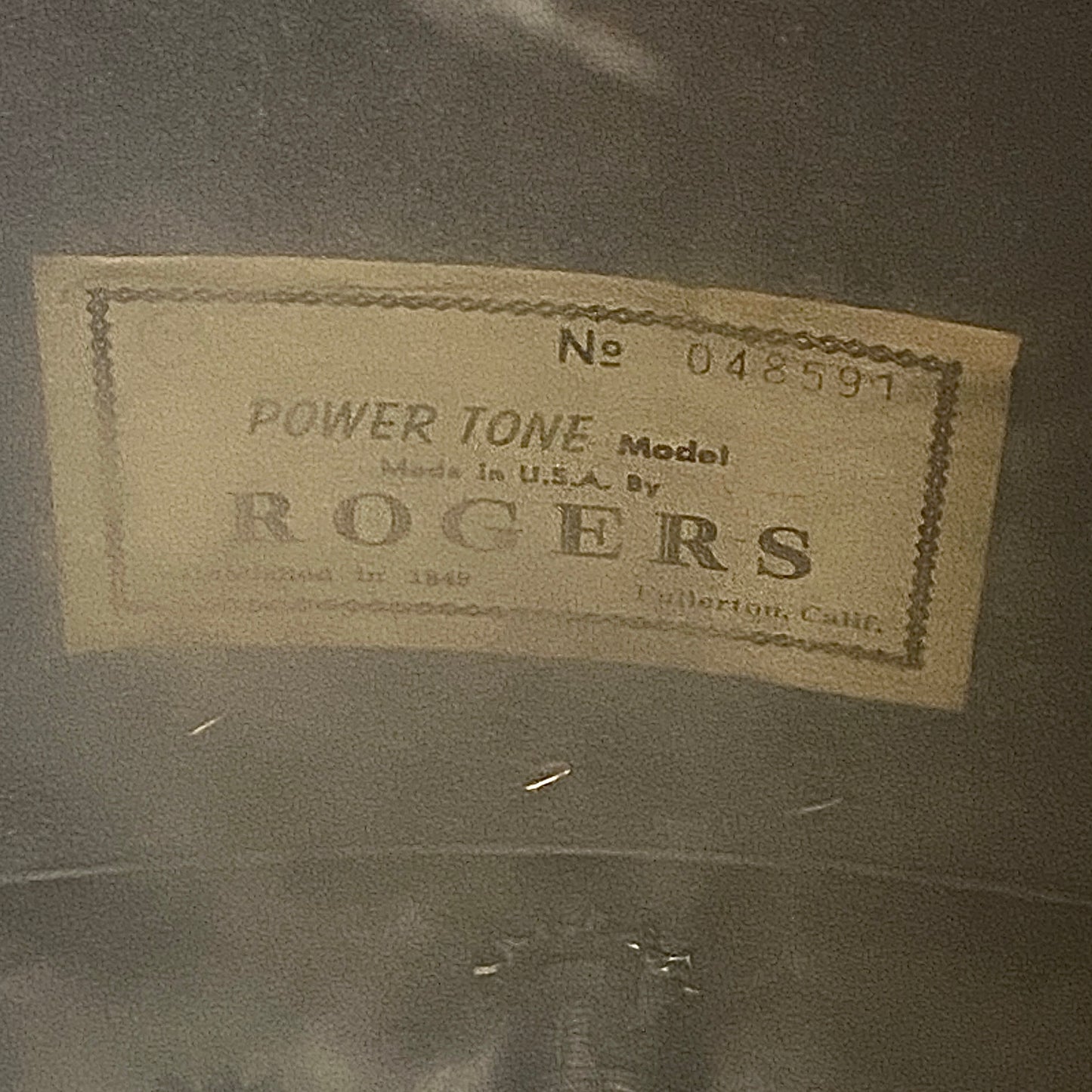 Rogers Drums Powertone Drum Kit 1970s