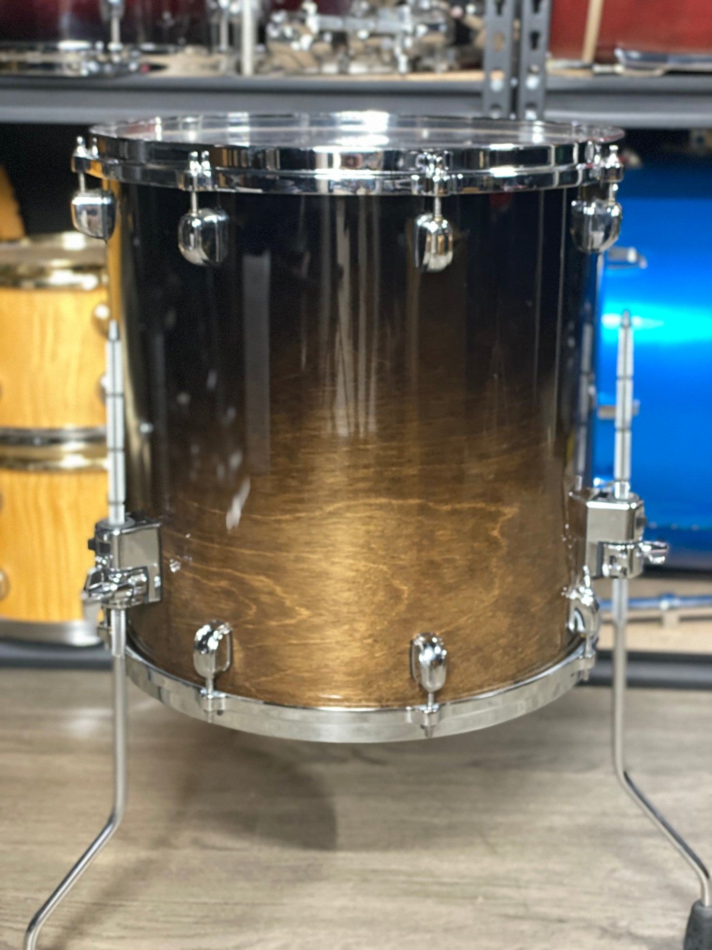 Tama Starclassic Walnut/Birch 3pc Drum Kit – Transparent Mocha Fade