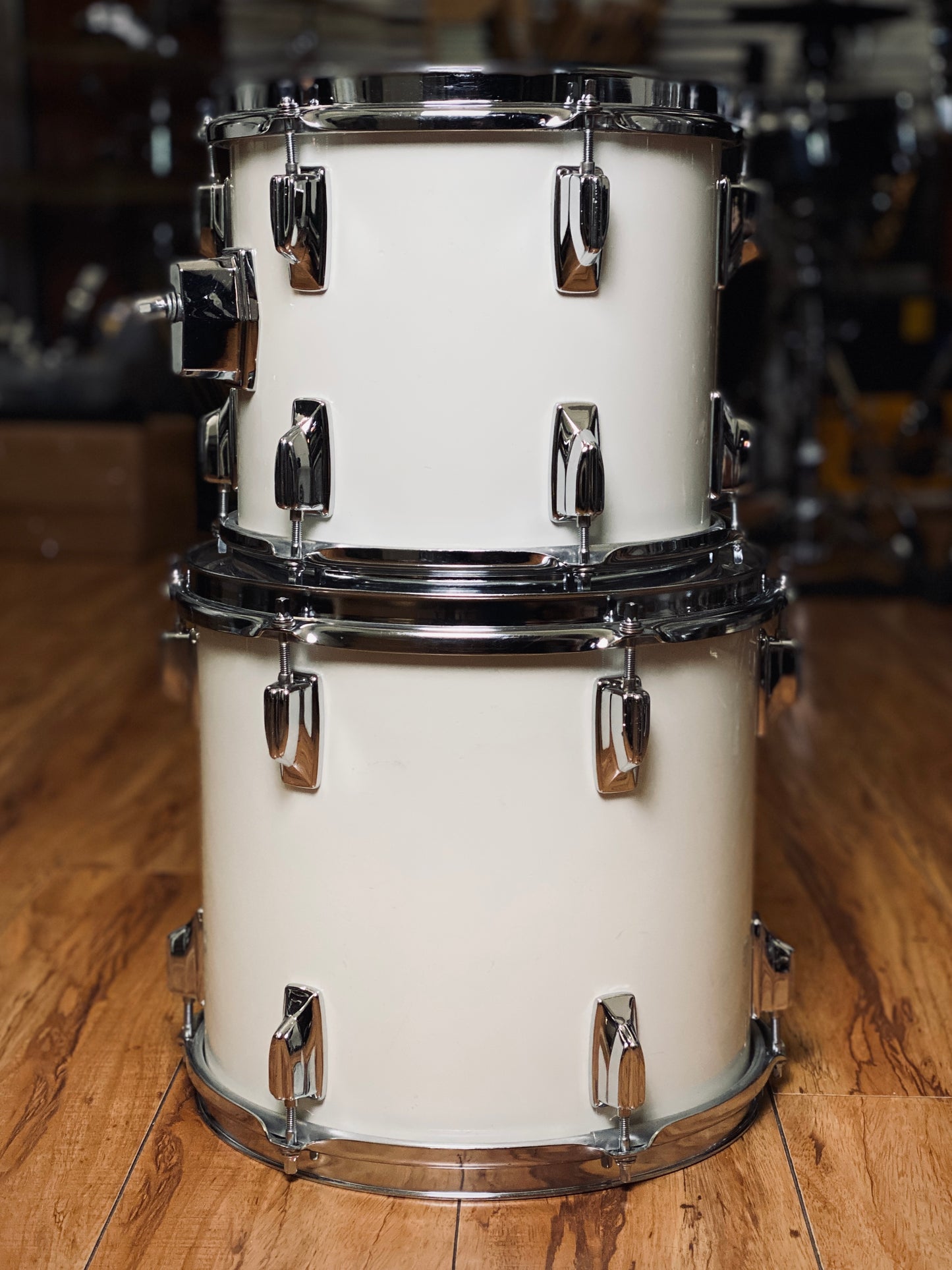 Tama Superstar Drum Kit – Piano White (1986)