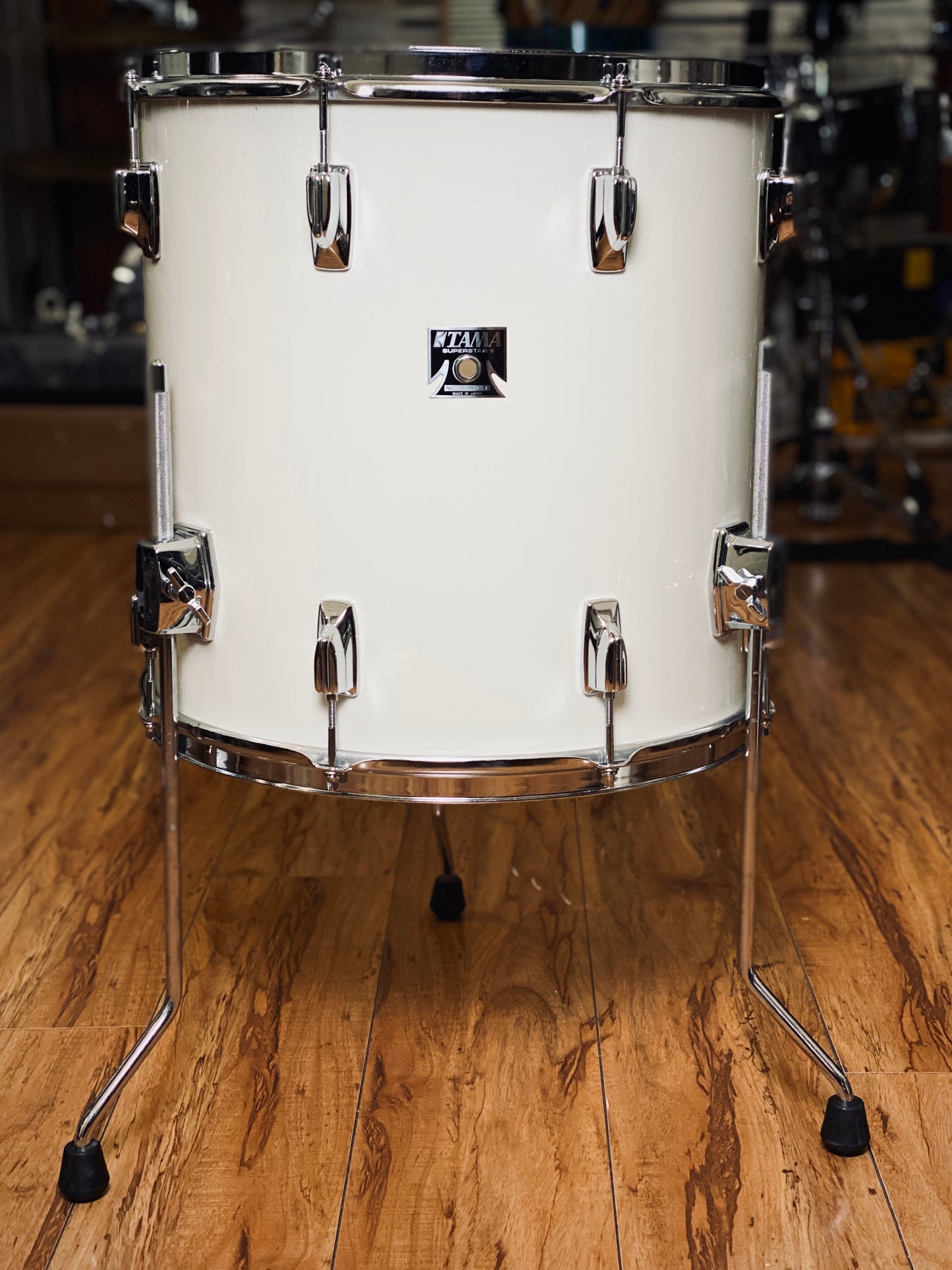Tama Superstar Drum Kit – Piano White (1986)