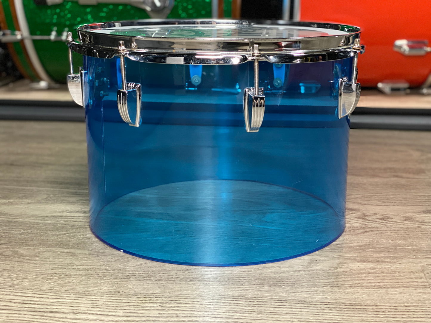 Ludwig 10x14 Vistalite Concert Tom Blue - 1970s