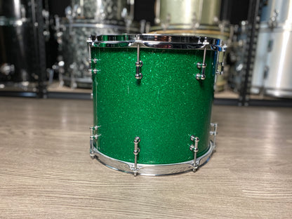 Orange County Custom Drum Kit 14/16/18/26 - Green Sparkle