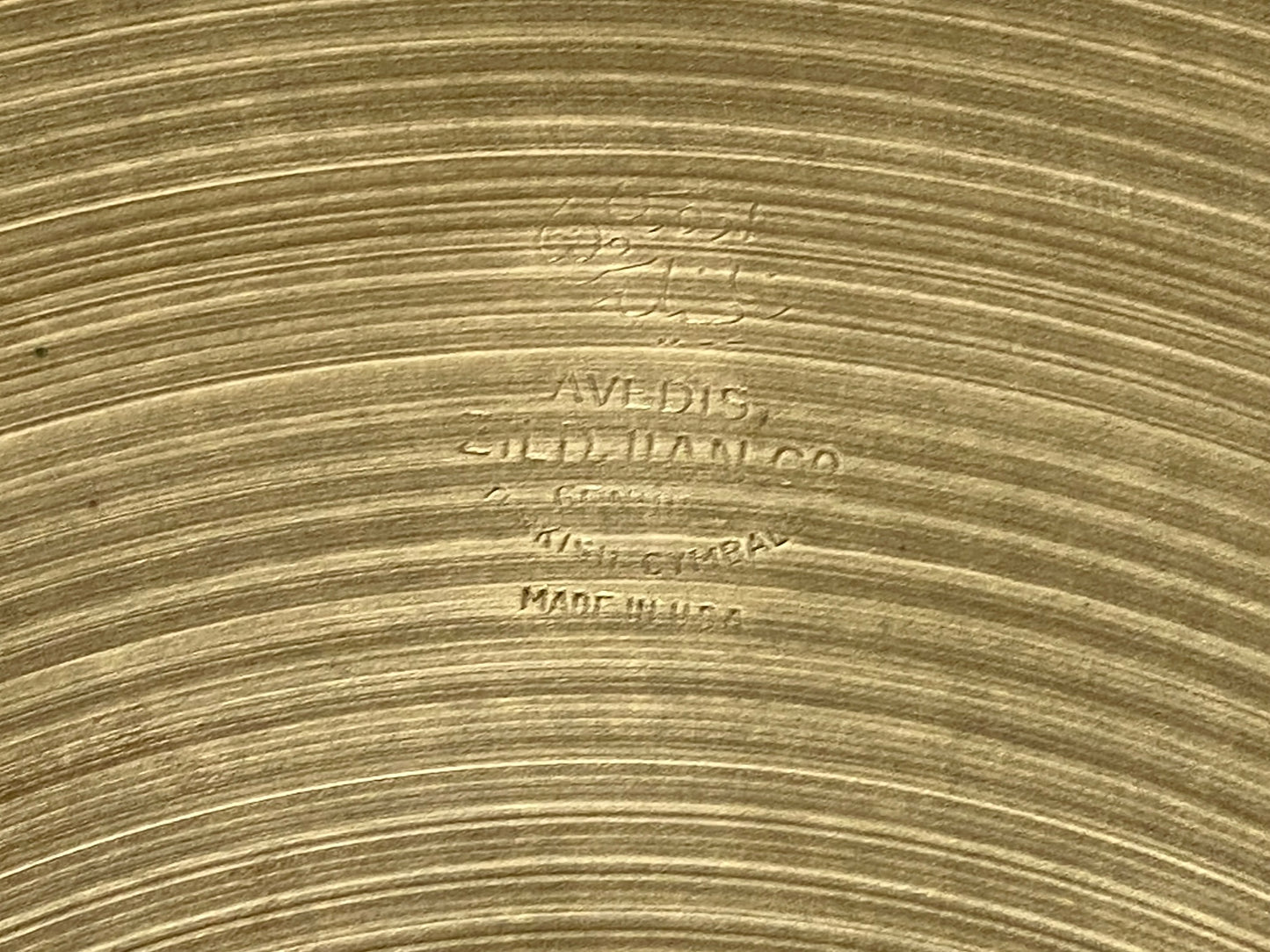 Zildjian 20” Crash/Ride Cymbal 1960s