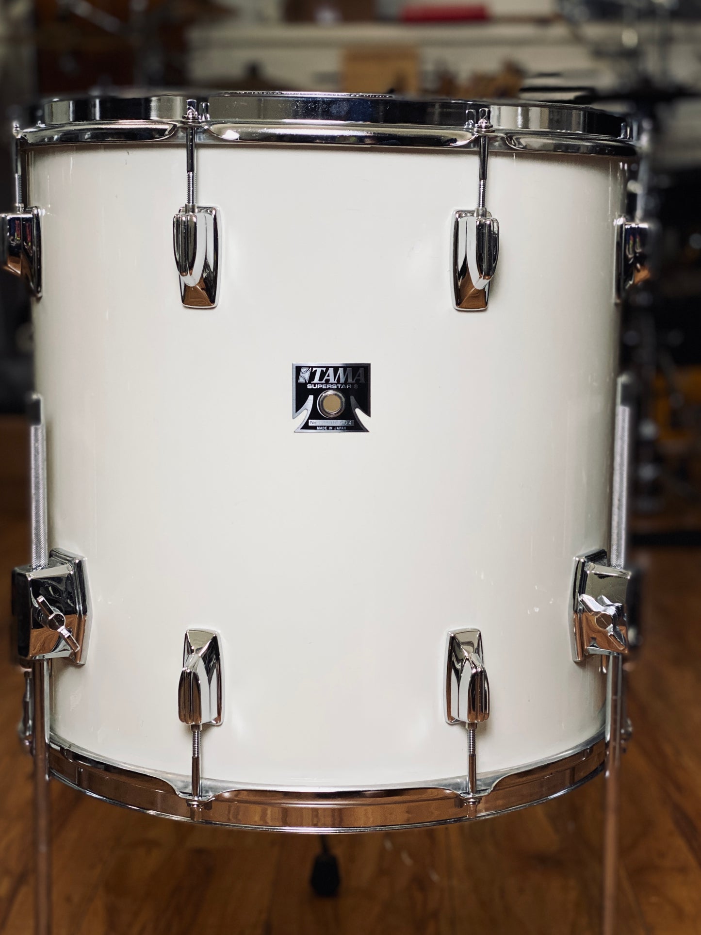 Tama Superstar Drum Kit – Piano White (1986)