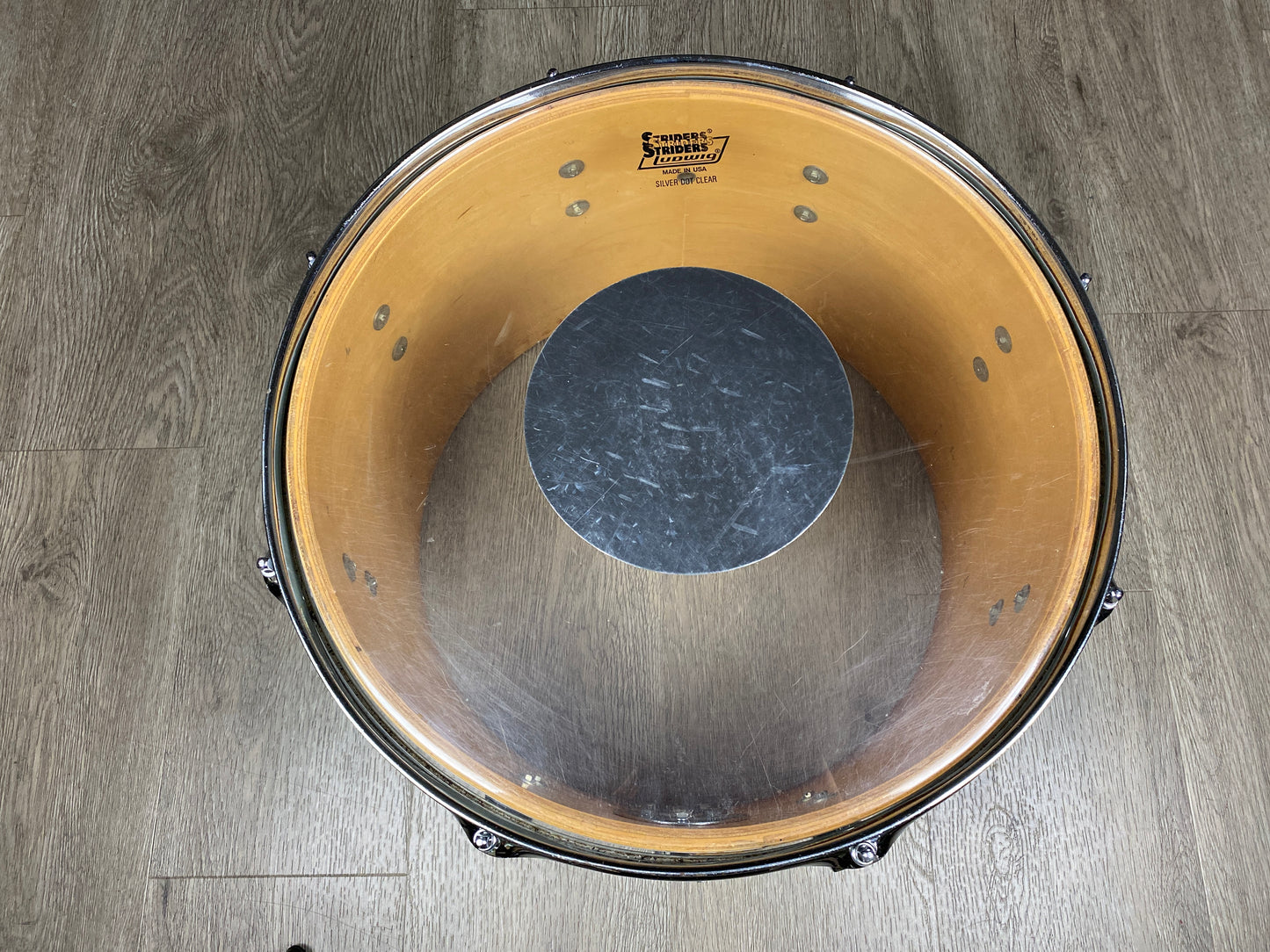 Ludwig 10x16 No. 700 Timp-Tom Drum 1970s White Marine Pearl