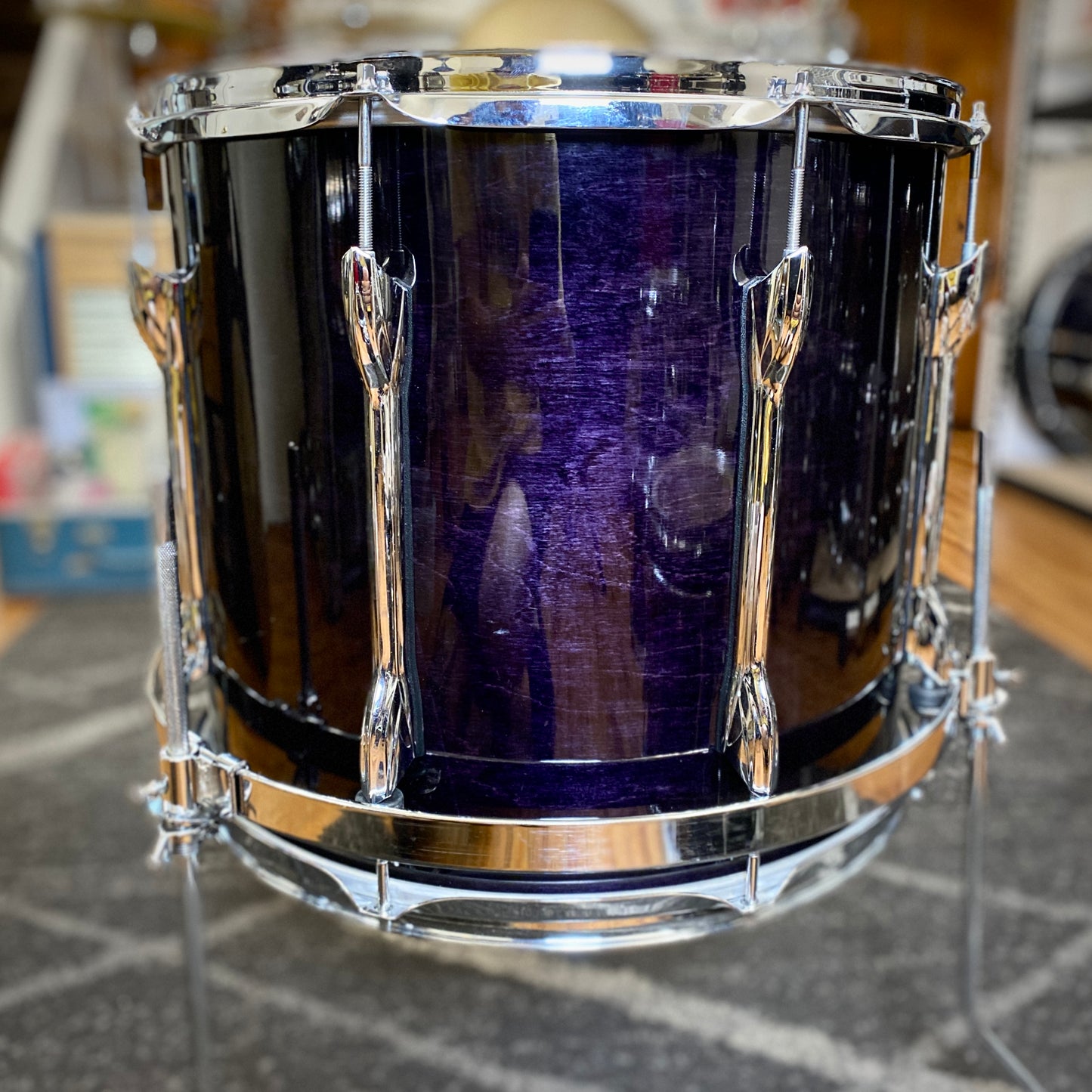 Premier Projector Drum Kit - Black Shadow - 1990s