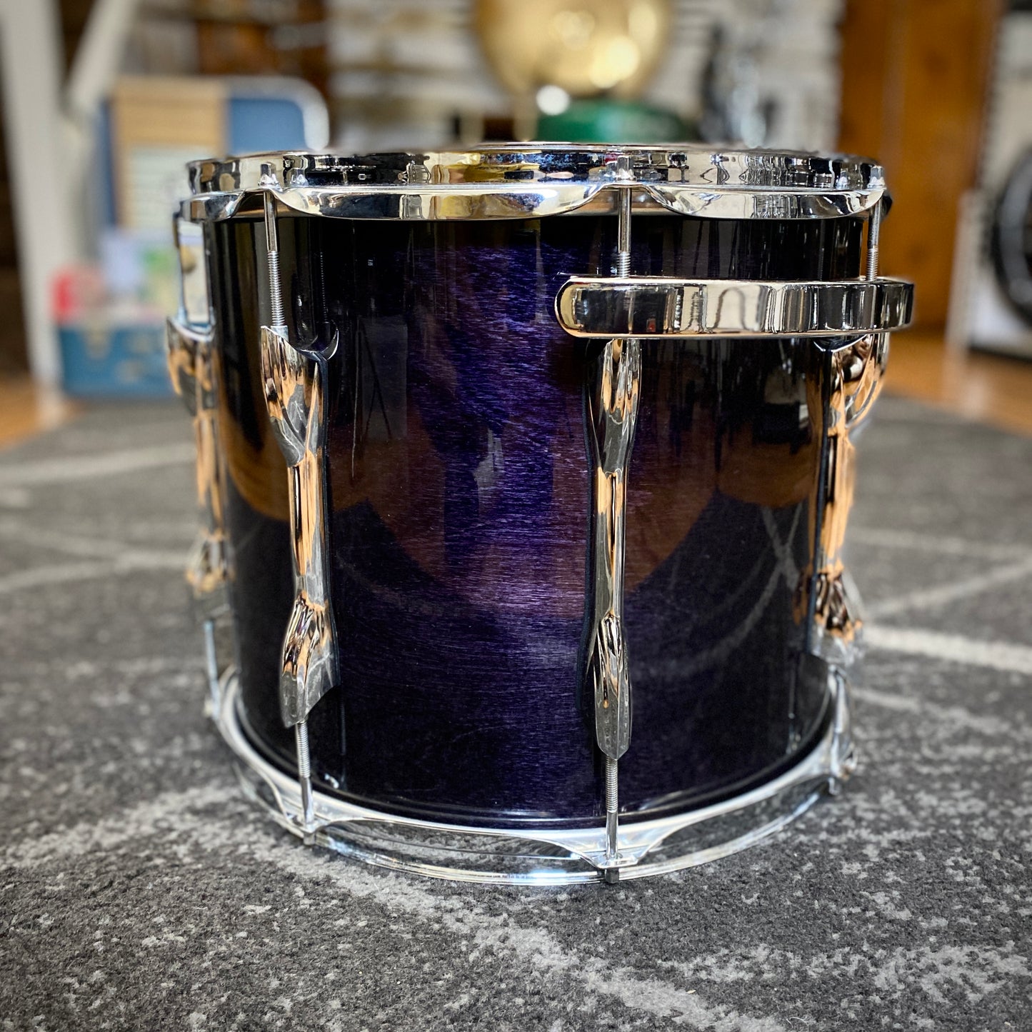 Premier Projector Drum Kit - Black Shadow - 1990s