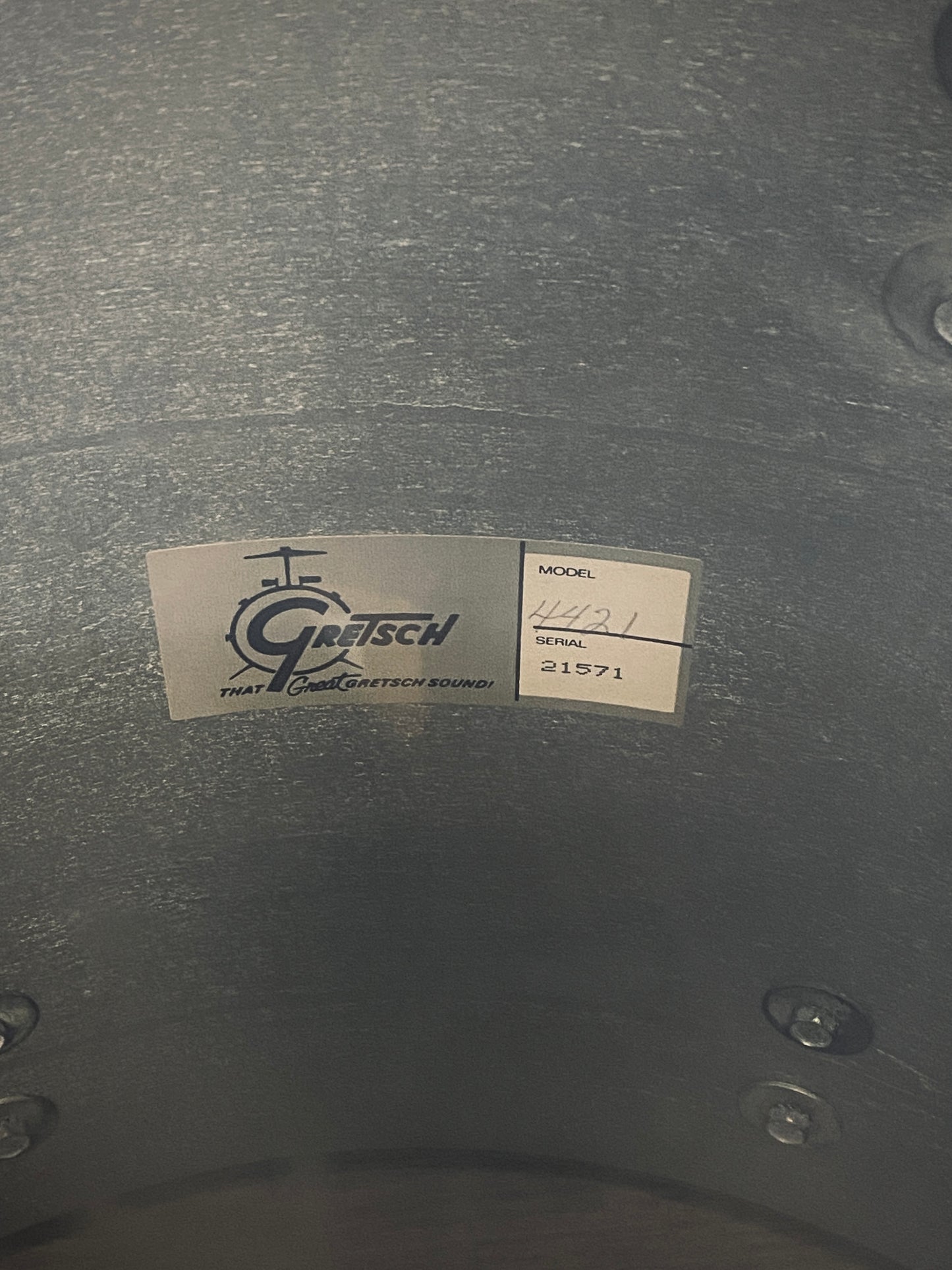 Gretsch USA Drum Set – White Nitron (Early 1980s)