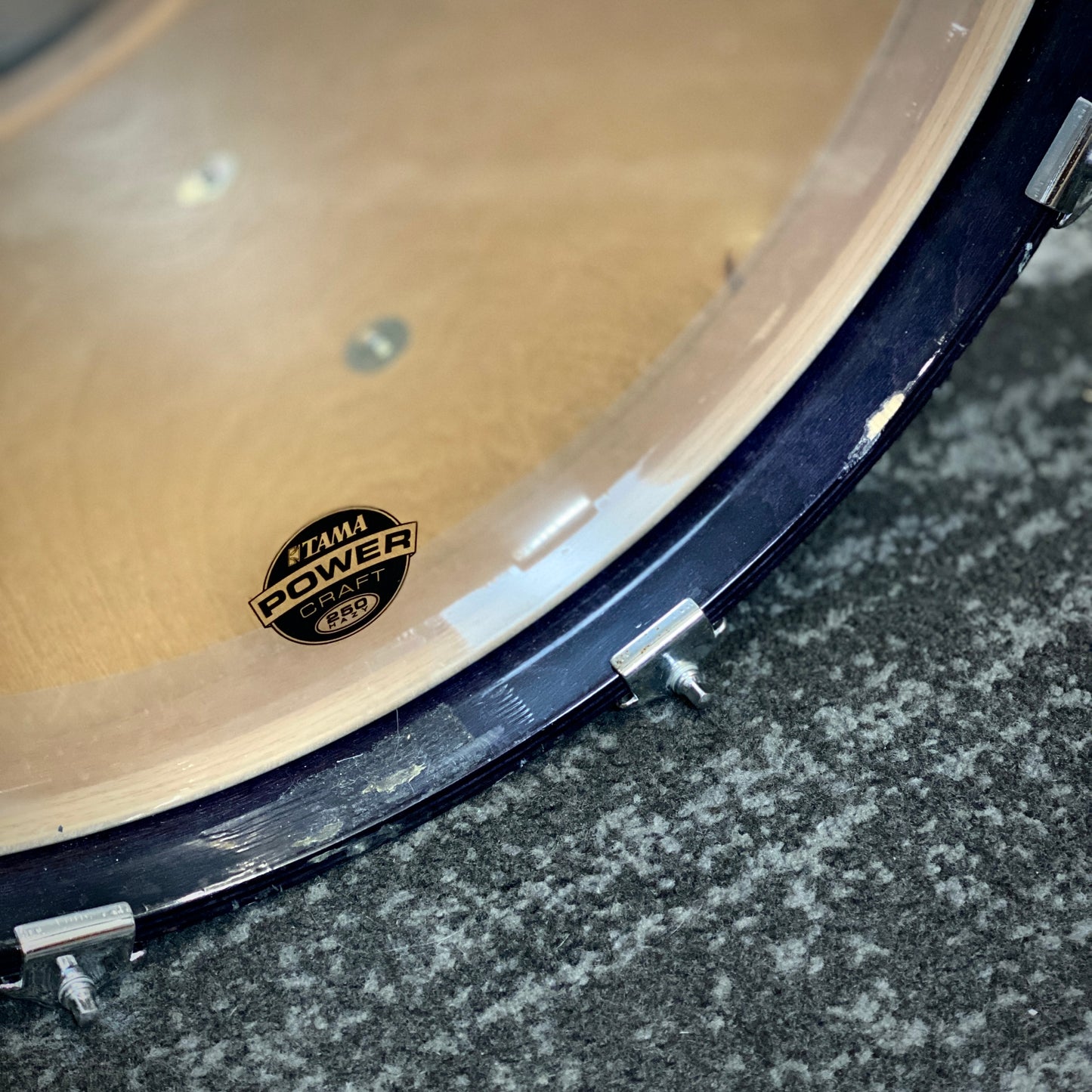 Premier Projector Drum Kit - Black Shadow - 1990s
