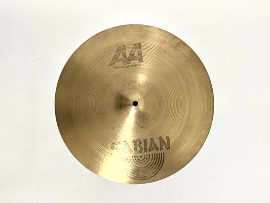 Sabian 16” AA Thin Crash Cymbal