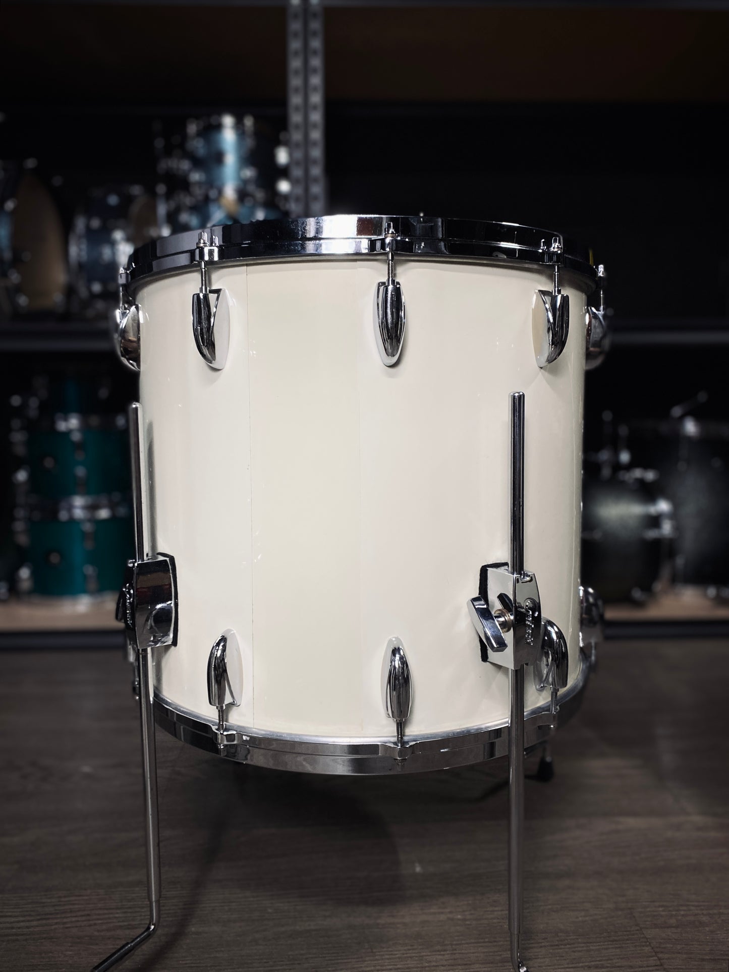 Gretsch USA Drum Set – White Nitron (Early 1980s)