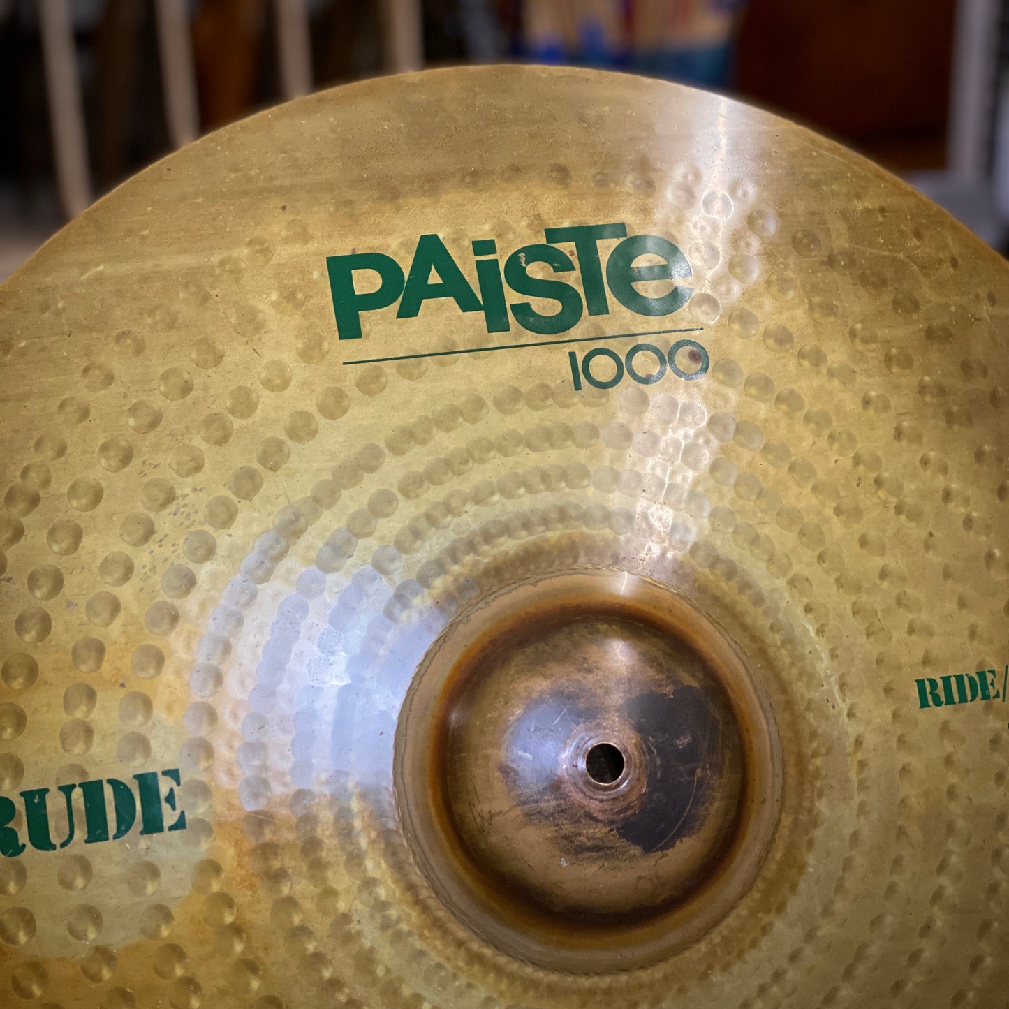 Paiste 1000 20” Rude Ride/Crash Cymbal