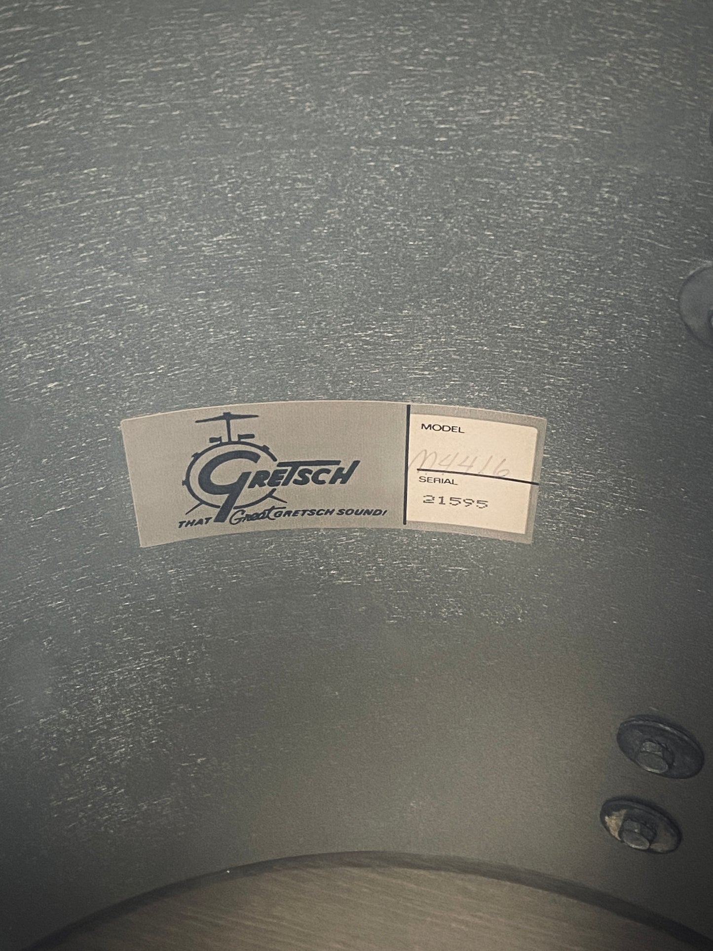 Gretsch USA Drum Set – White Nitron (Early 1980s)