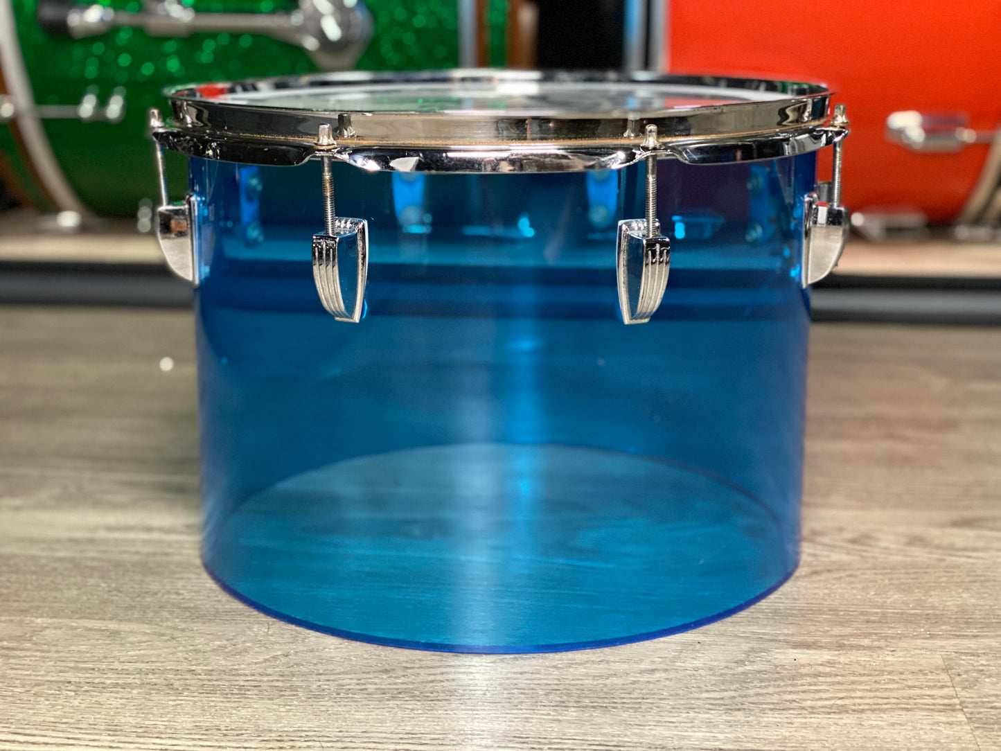 Ludwig 10x14 Vistalite Concert Tom Blue - 1970s