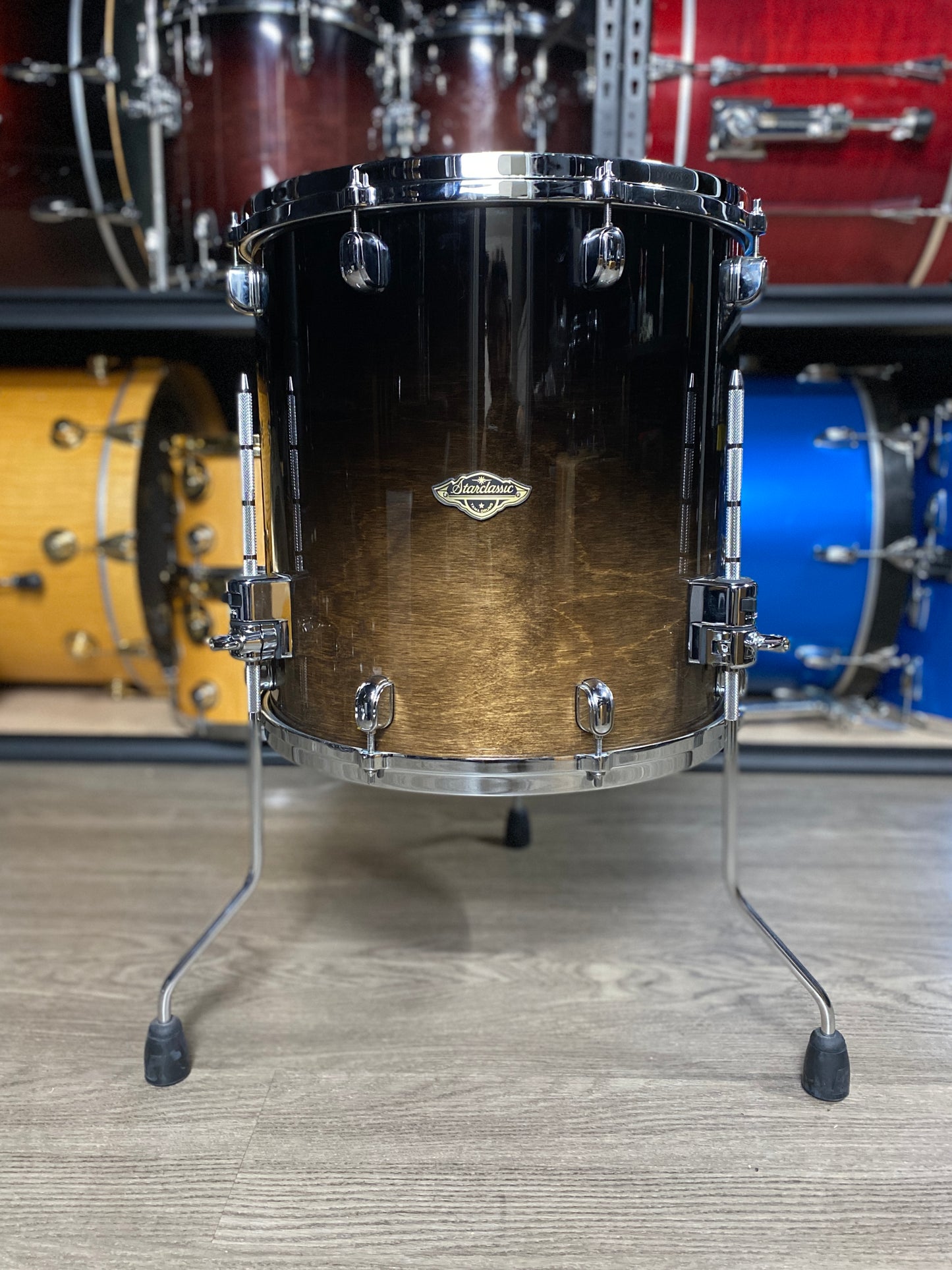 Tama Starclassic Walnut/Birch 3pc Drum Kit – Transparent Mocha Fade