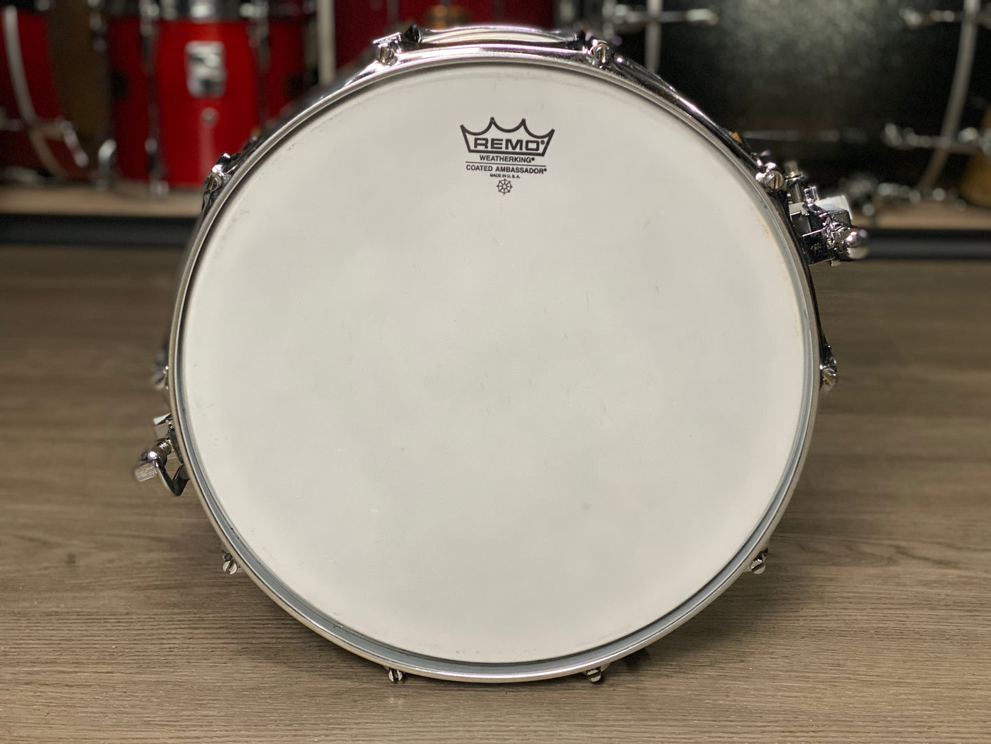 Sonor 8x14 Phonic D508 Ferro Manganese Steel Snare Drum – 1980s