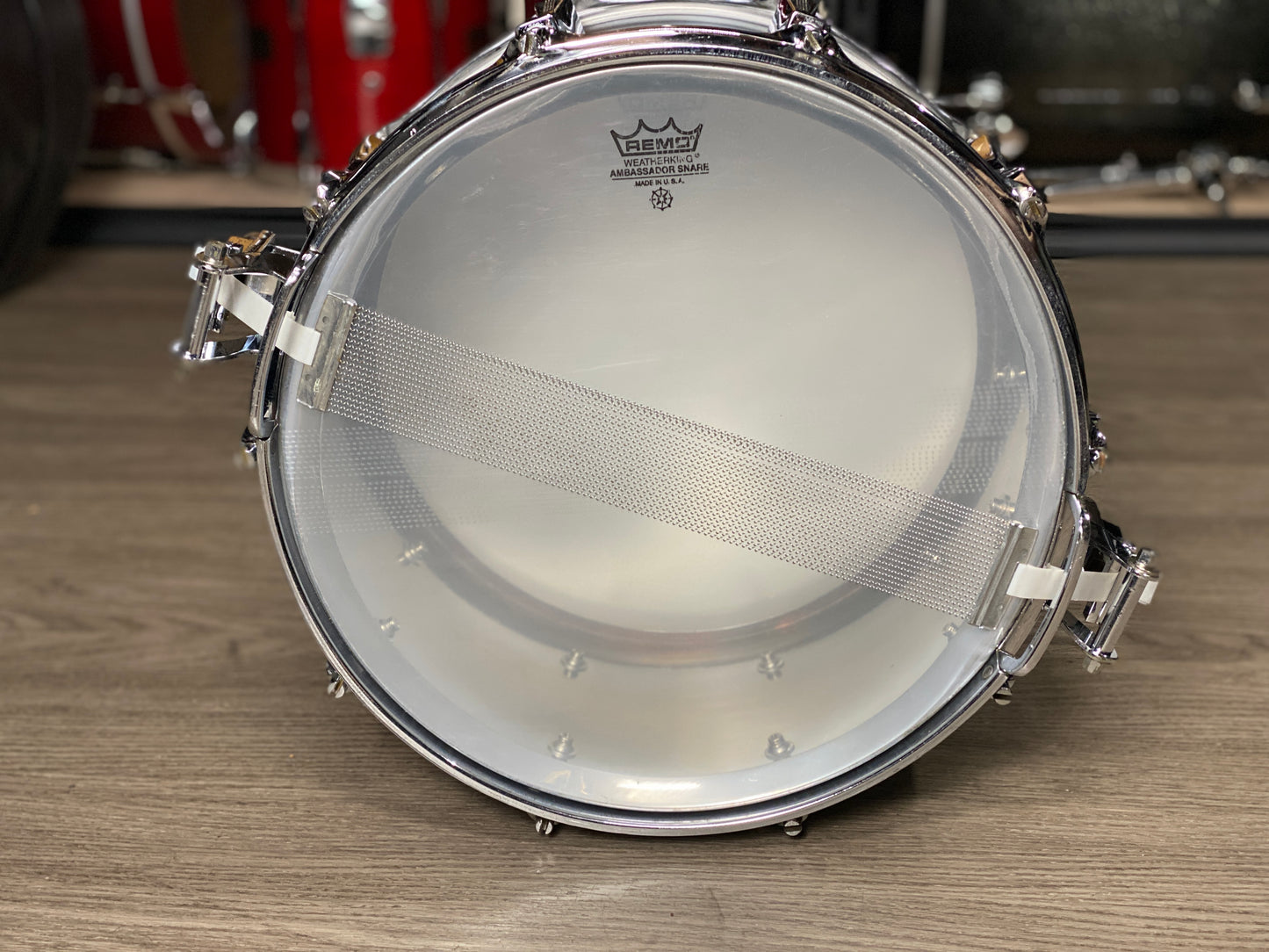 Sonor 8x14 Phonic D508 Ferro Manganese Steel Snare Drum – 1980s