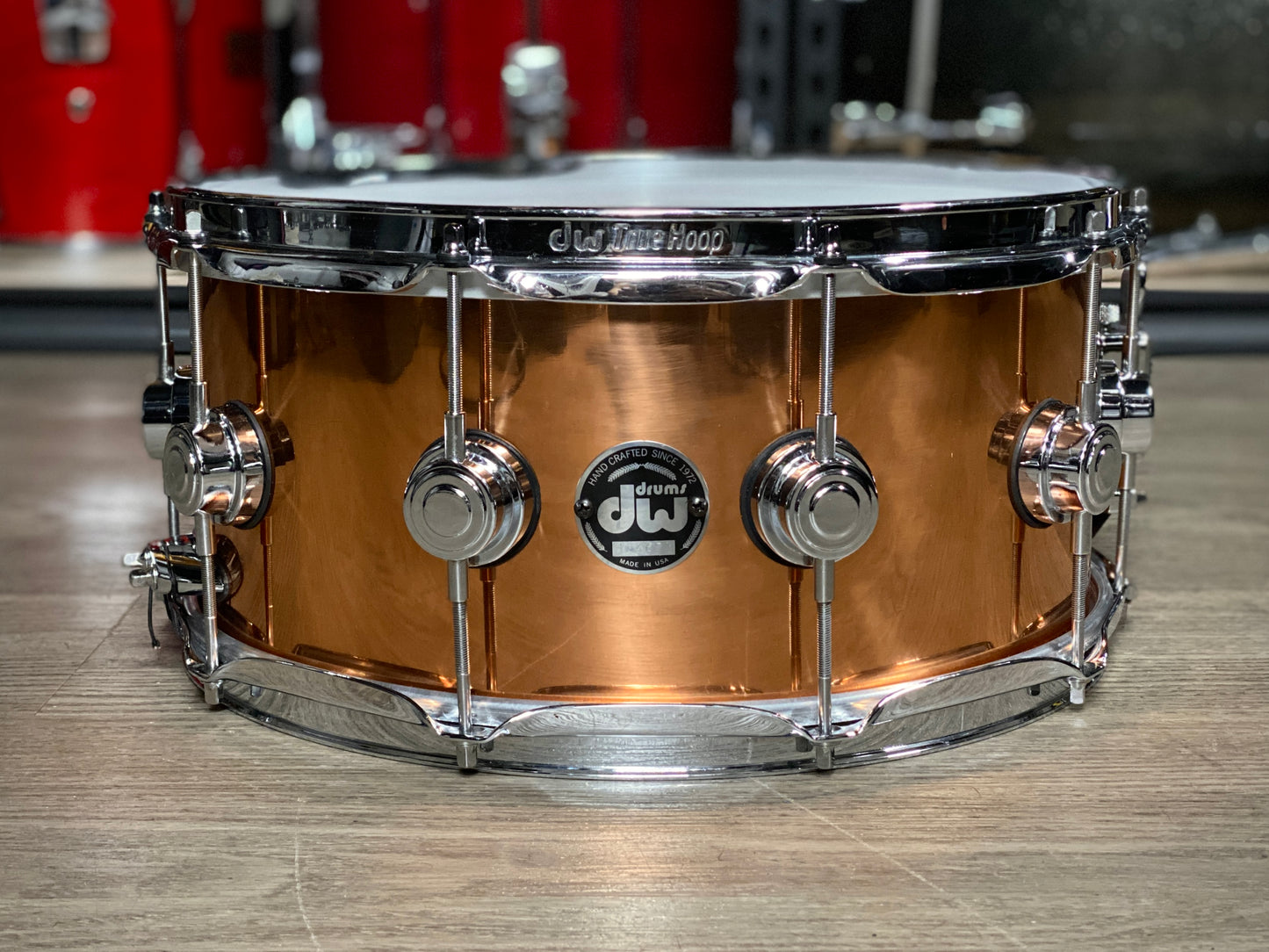 DW 6.5x14 Collector’s Series Copper Snare Drum