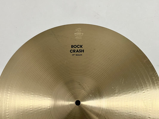 Zildjian 17” Rock Crash Cymbal 1990s