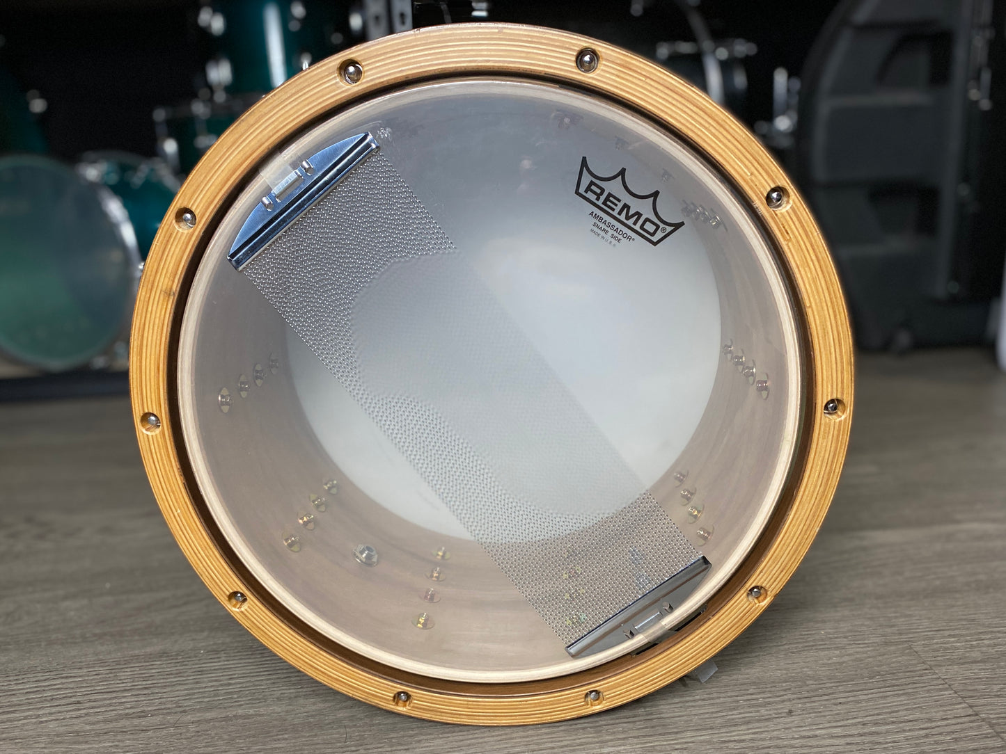 PDP 7.5x14” LTD Edition Maple and Walnut Snare With Walnut Hoops