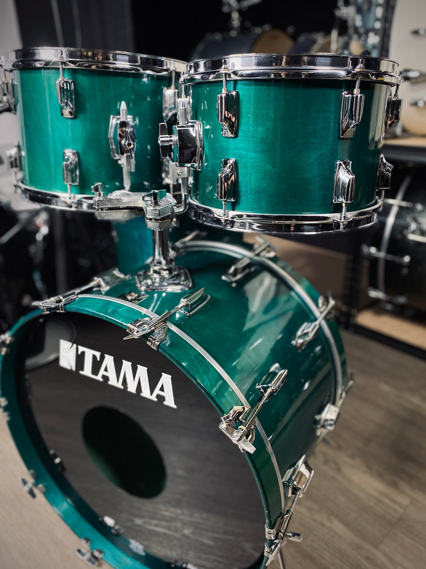 Tama Superstar Drum Kit – Aqua Marine (1980s)