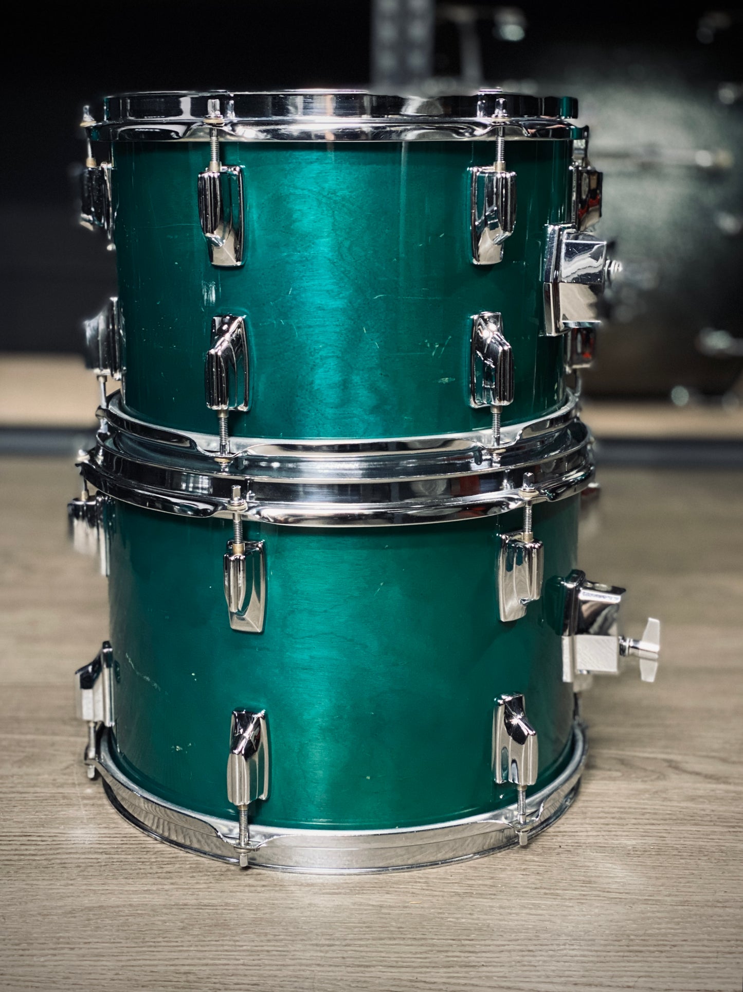 Tama Superstar Drum Kit – Aqua Marine (1980s)