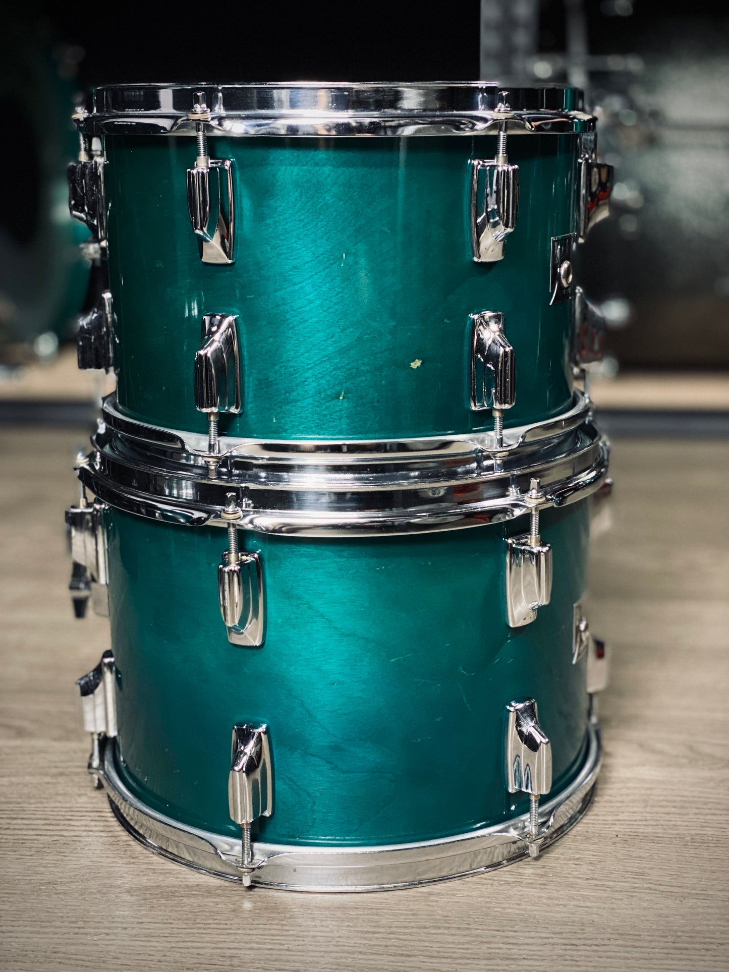 Tama Superstar Drum Kit – Aqua Marine (1980s)