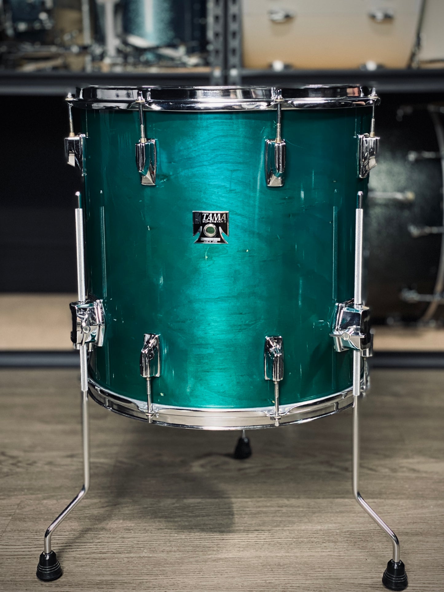 Tama Superstar Drum Kit – Aqua Marine (1980s)