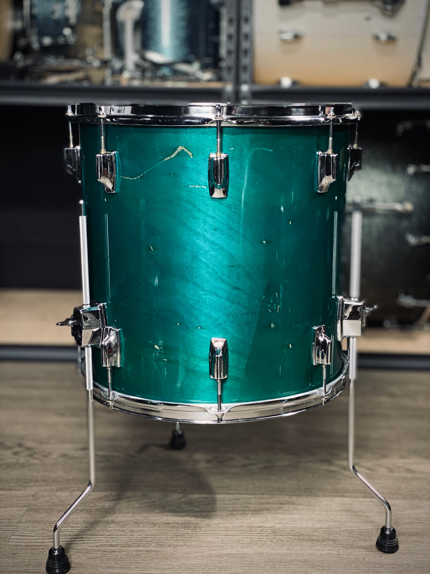Tama Superstar Drum Kit – Aqua Marine (1980s)
