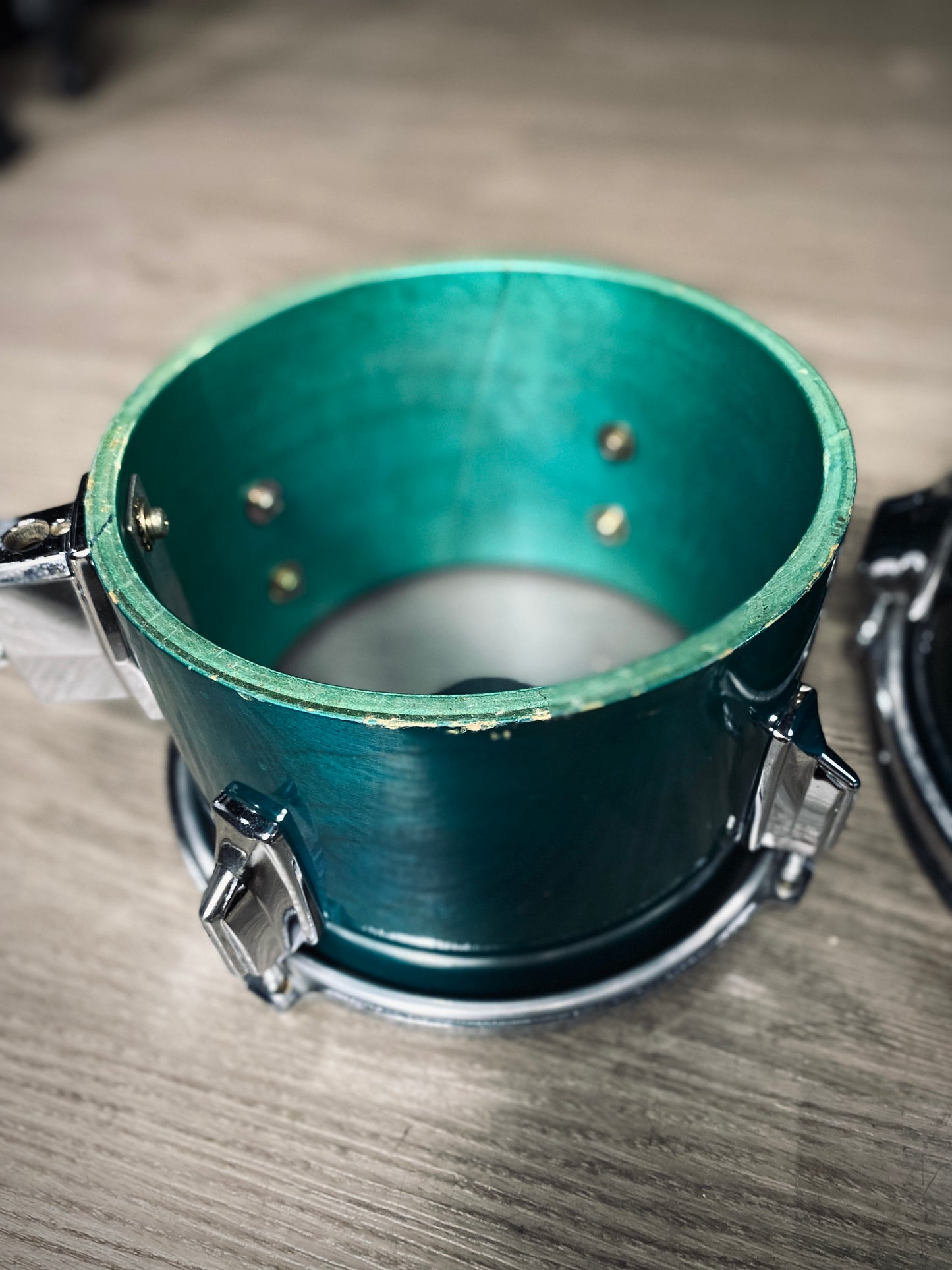 Tama Superstar 8” and 10” Concert Toms - Aqua Marine (1980s)