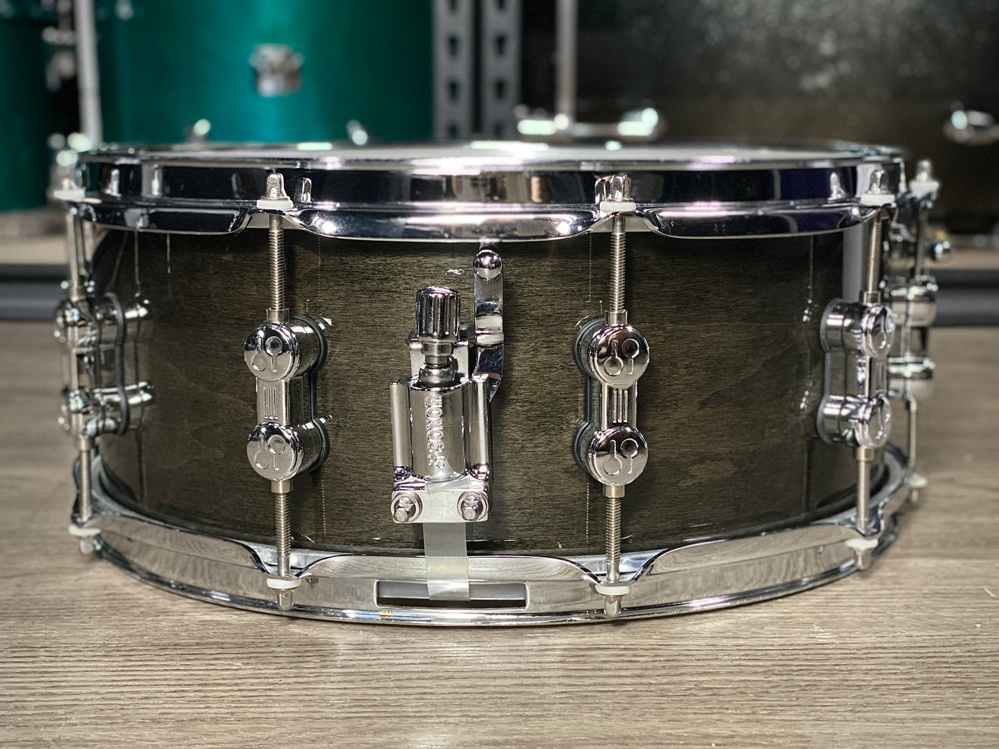 Sonor AQ2 6x14 Snare Drum w/ Zikit Pro Kit – Transparent Black