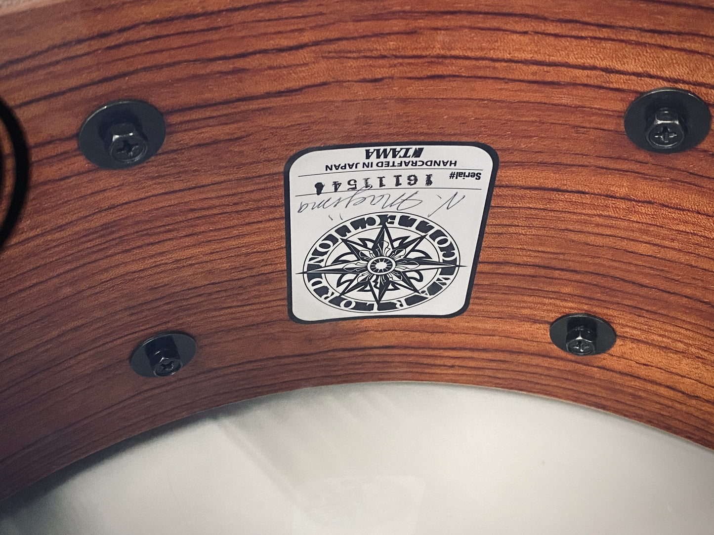 Tama 6x14 Warlord Masai Bubinga Snare Drum