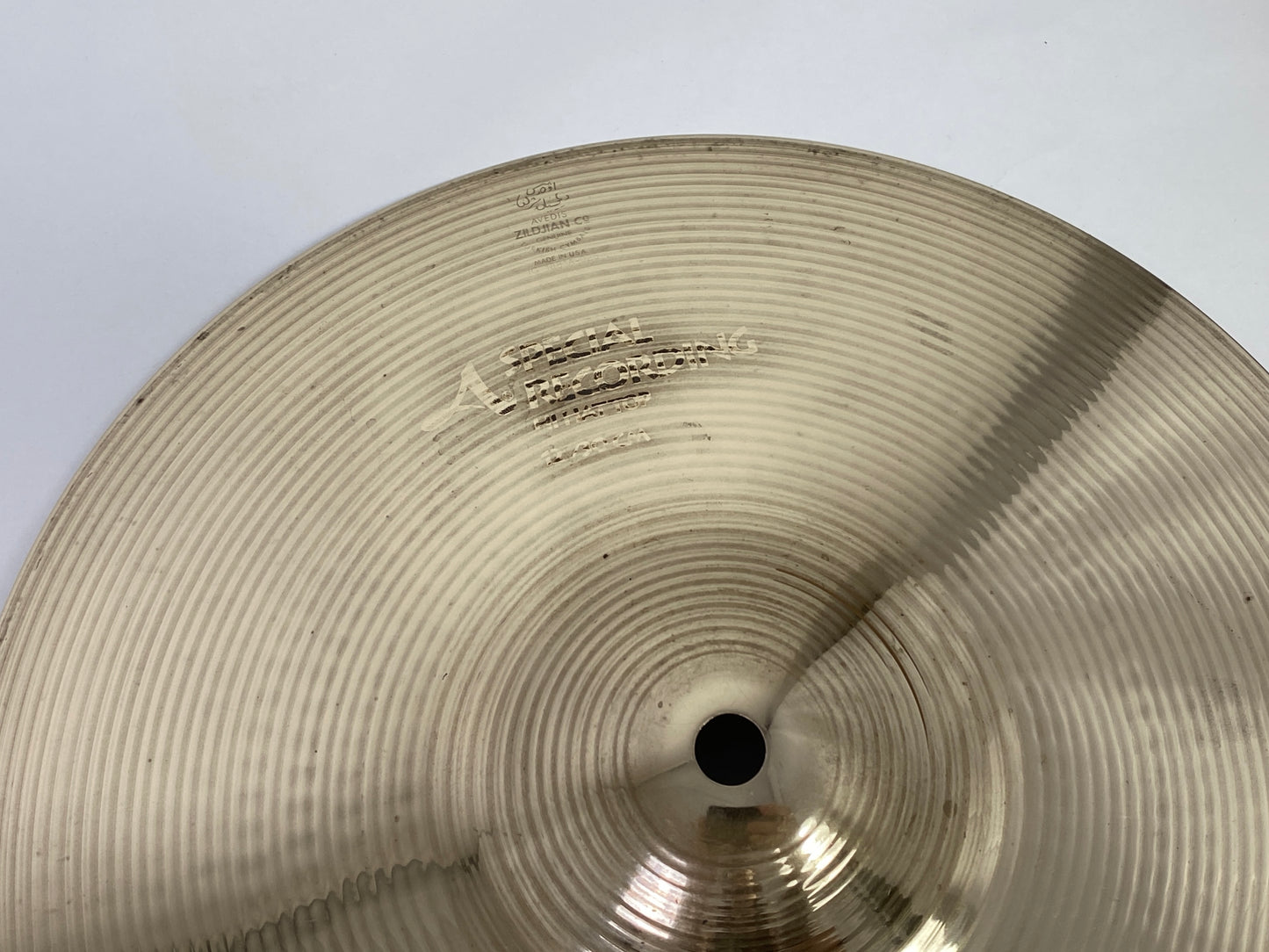 Zildjian 12” A Special Recording Hi-Hat Cymbals – Brilliant
