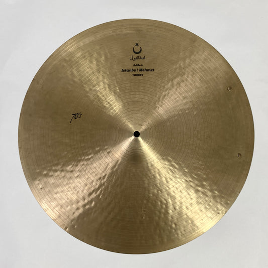 Istanbul Mehmet 20” Nostalgia 70s Sizzle Ride Cymbal