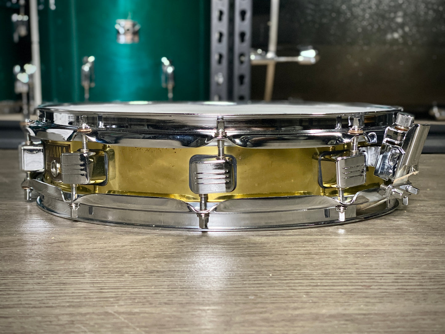 Tama 3.5x14 PM343 Brass Piccolo Snare Drum – 1990s
