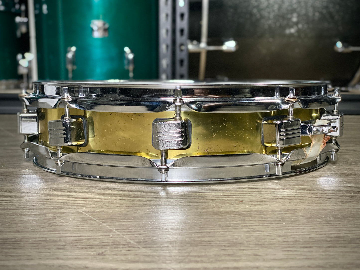 Tama 3.5x14 PM343 Brass Piccolo Snare Drum – 1990s