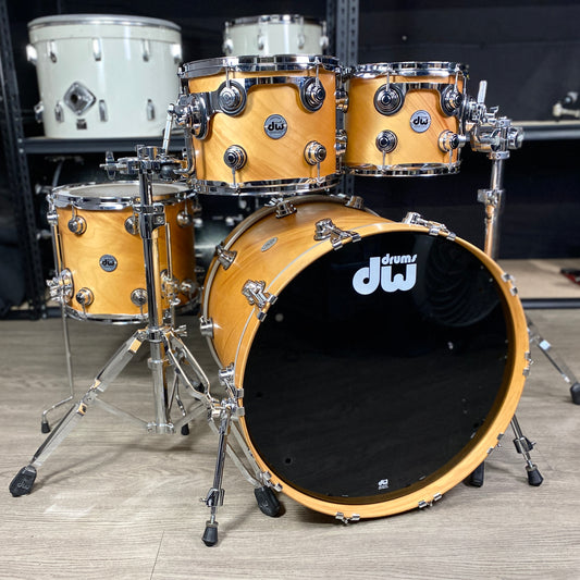 DW Collector’s Series 4-Piece Birch Drum Kit – Satin Amber