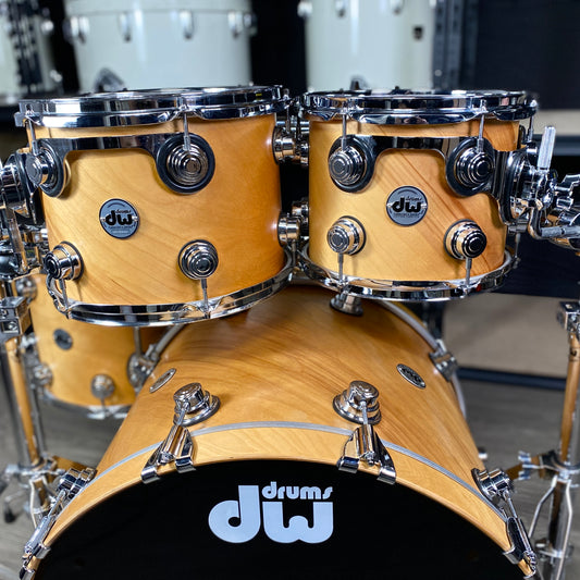 DW Collector’s Series 4-Piece Birch Drum Kit – Satin Amber