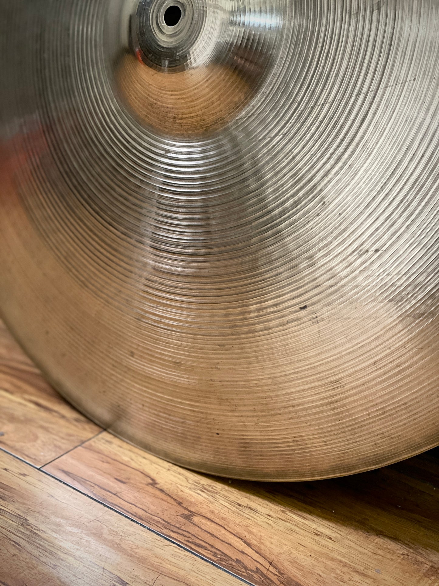 Zildjian 24” Ride Cymbal 1970’s Thin Stamp - 4423g